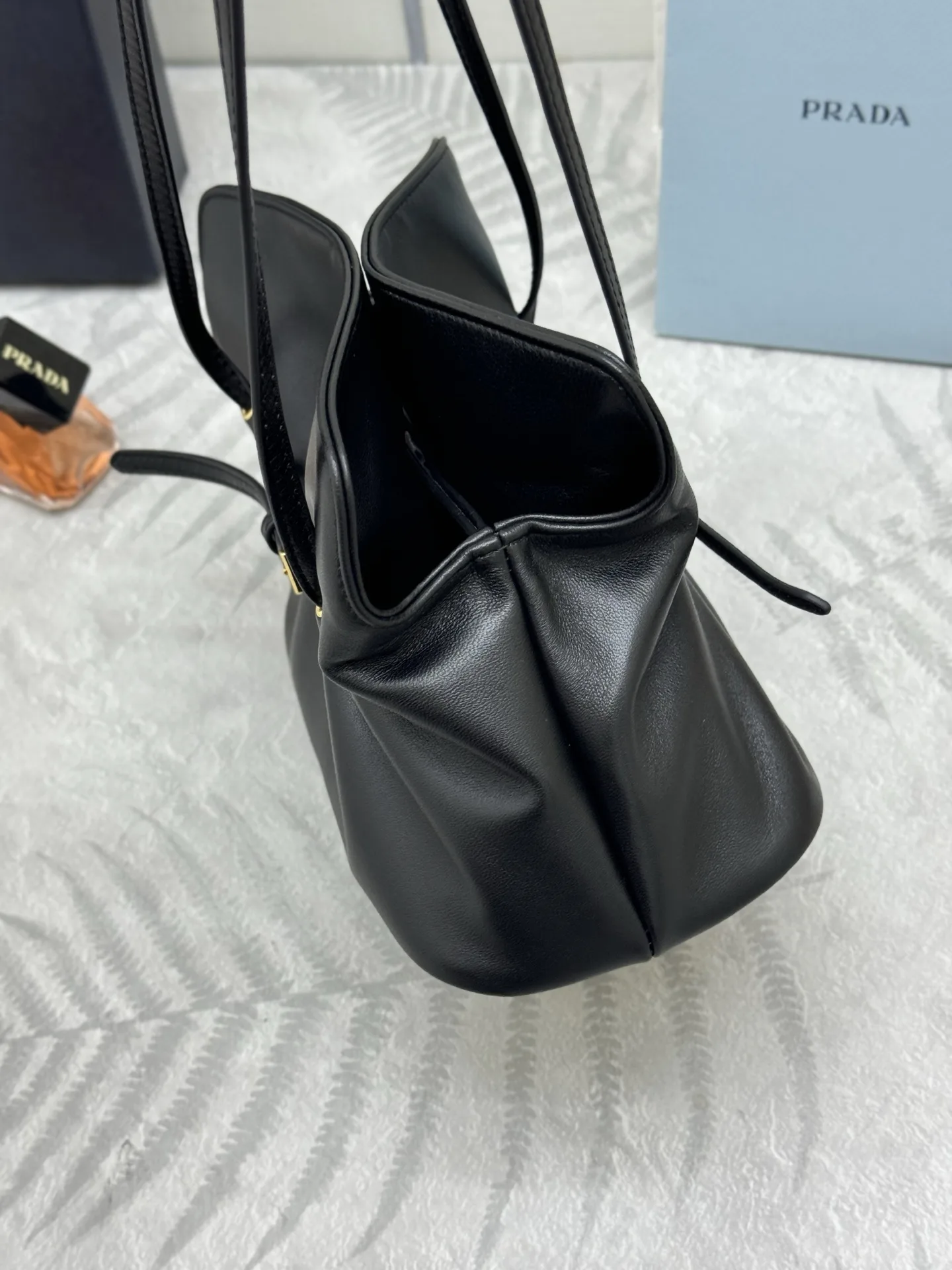 Prada Lambskin Cloud Shoulder Bag D89011384 — view 4