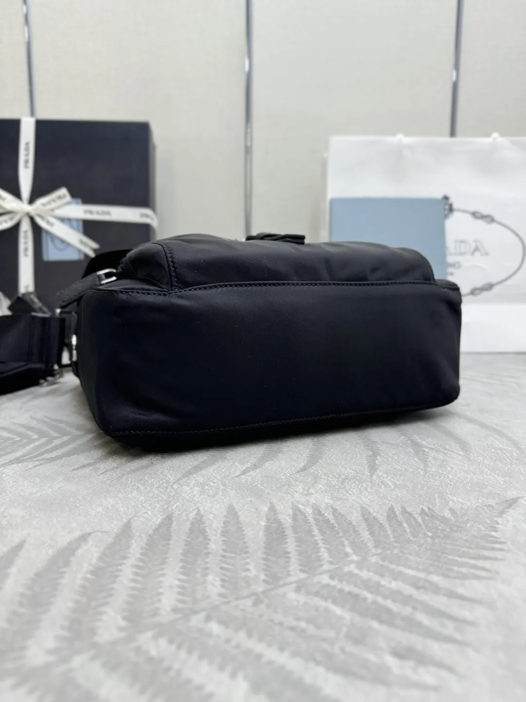 Re-Nylon Crossbody Bag with Mini Pouch D74011387 — view 6