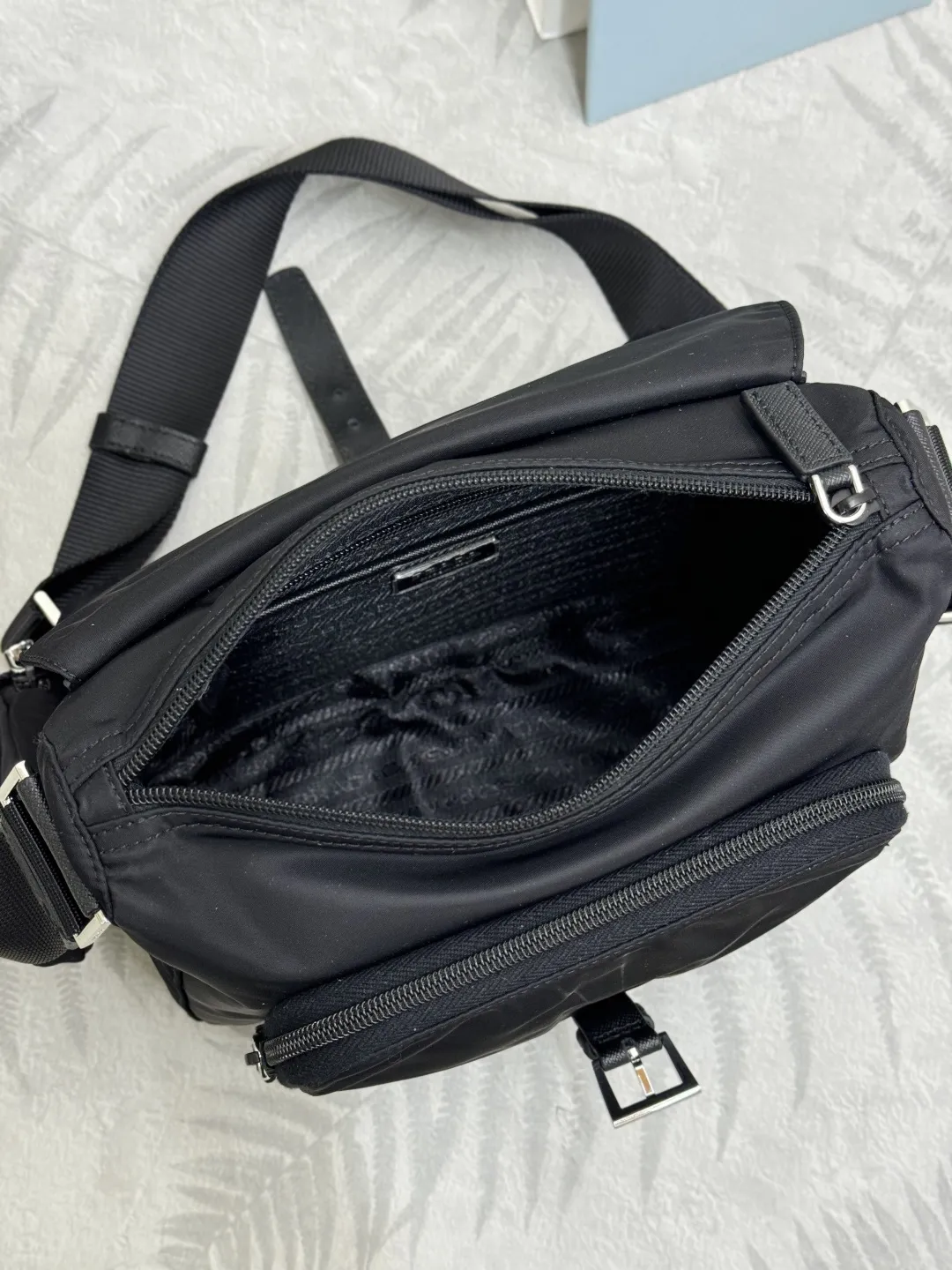 Re-Nylon Crossbody Bag with Mini Pouch D74011387 — view 8
