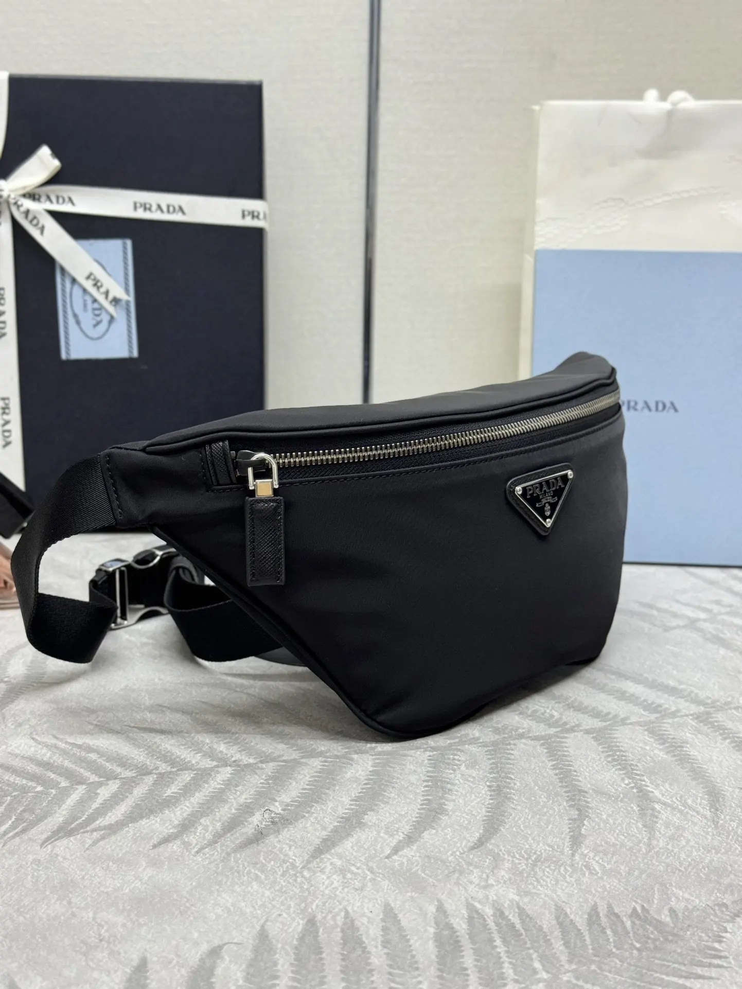 Prada Re-Nylon Belt Bag D51011040 — view 2