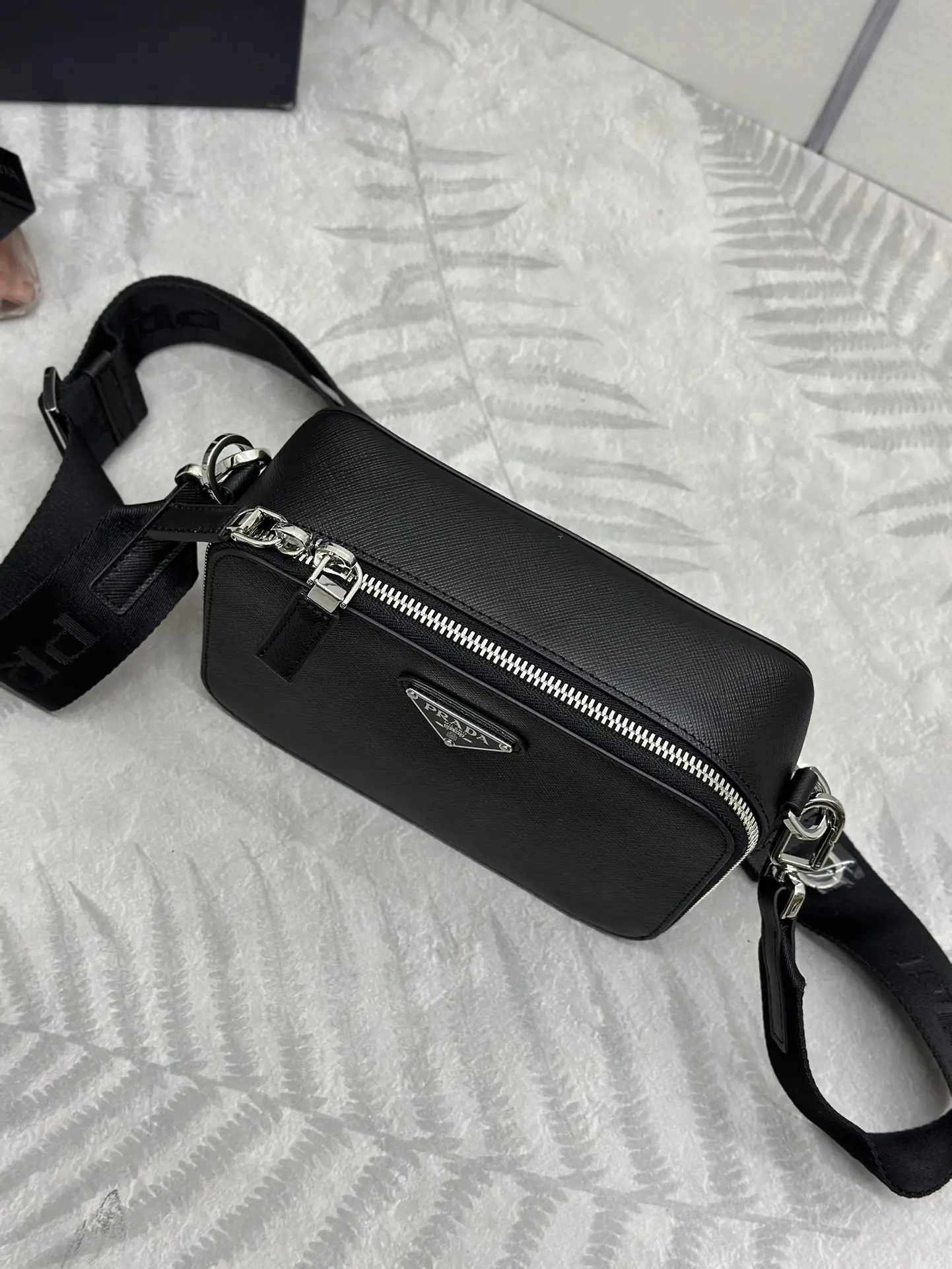 Saffiano Leather Camera Bag 2VH070 D75011390 — view 2