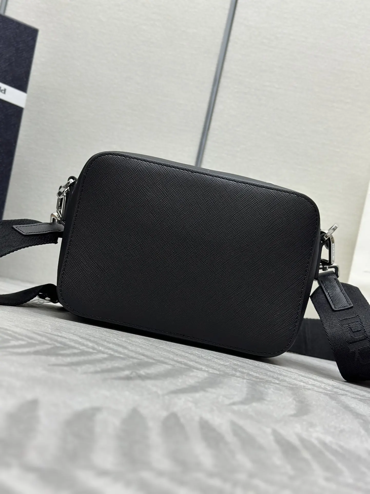 Saffiano Leather Camera Bag 2VH070 D75011390 — view 3