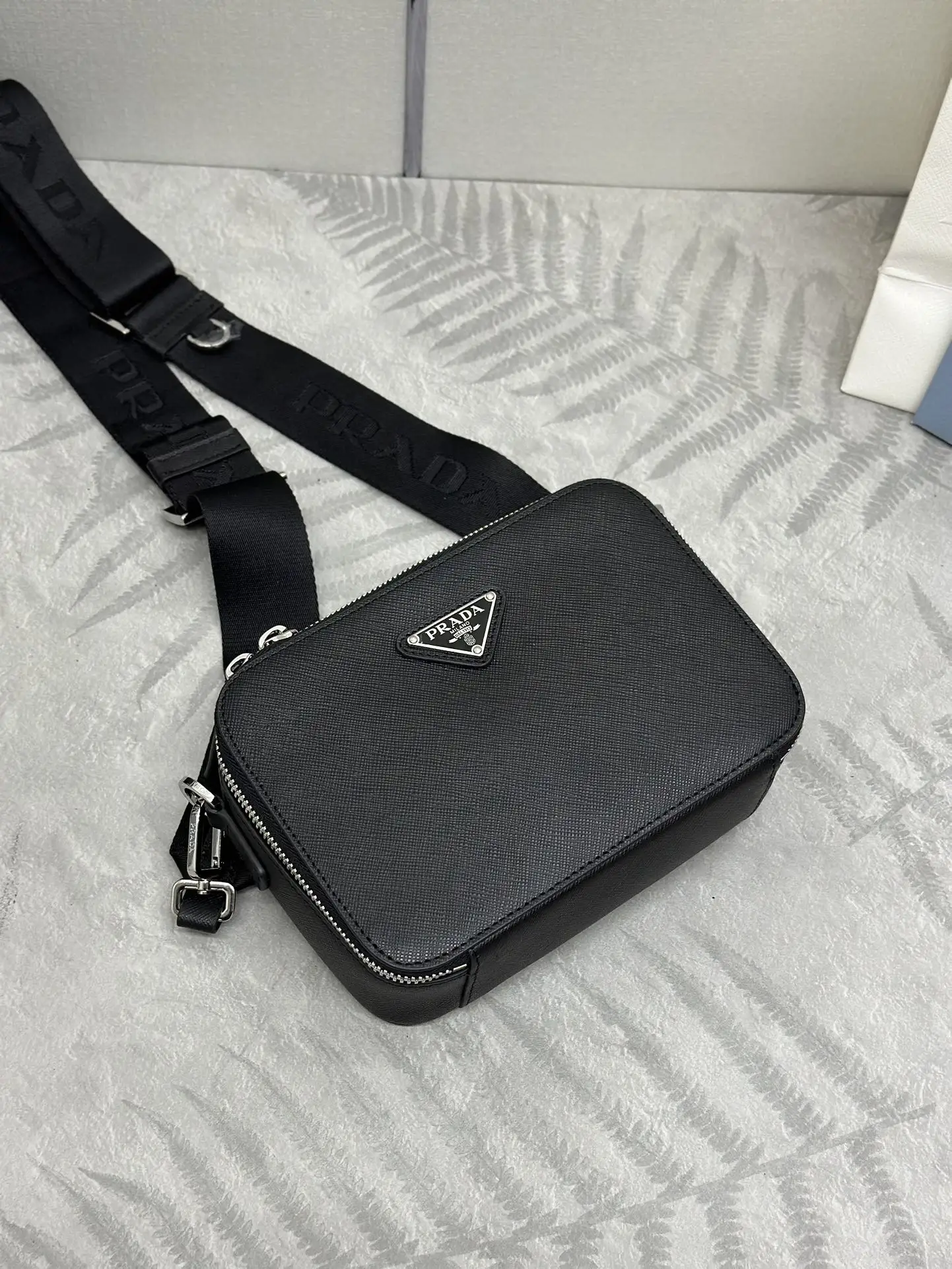 Saffiano Leather Camera Bag 2VH070 D75011390 — view 5