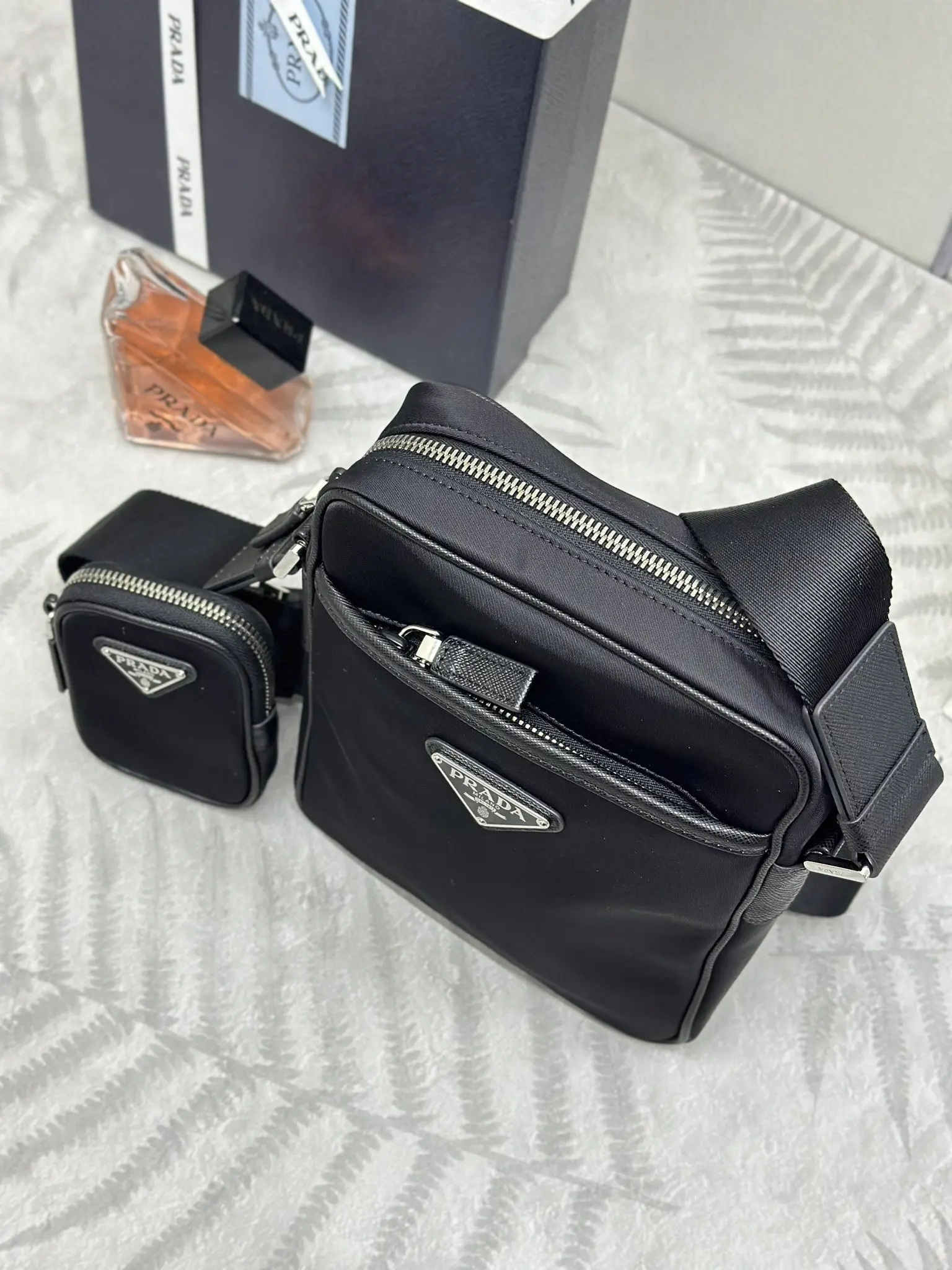 Nylon Re-Edition Three-in-One Crossbody Bag D65011393 — view 2
