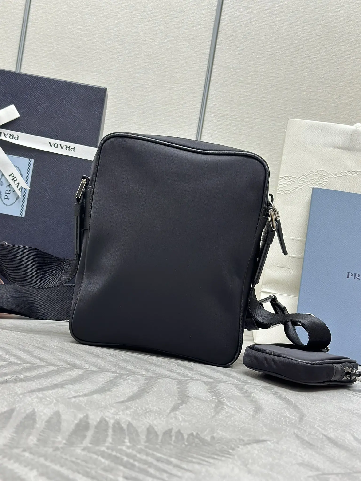 Nylon Re-Edition Three-in-One Crossbody Bag D65011393 — view 3