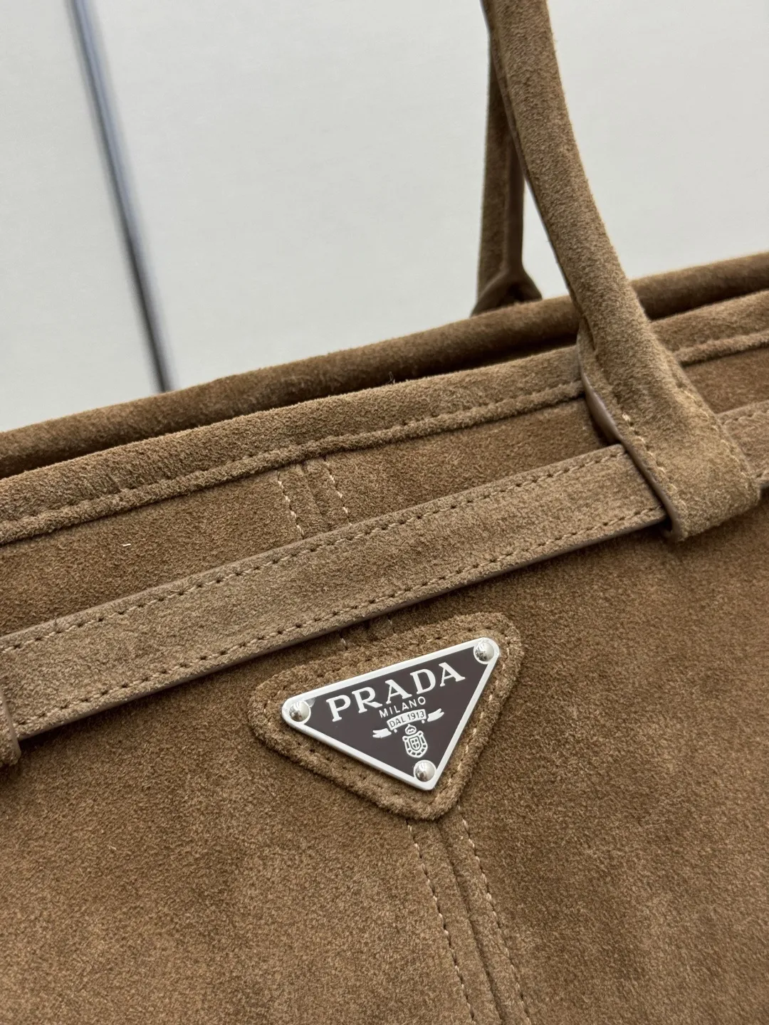 Suede Top-Handle & Crossbody Bag D119011398 — view 7