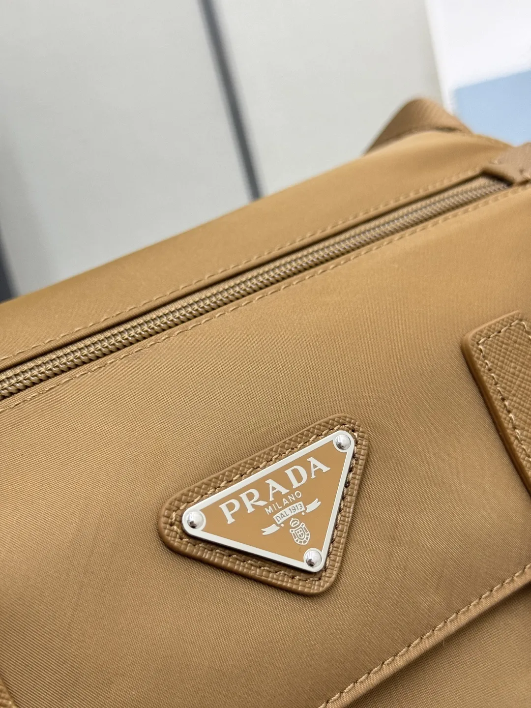Re-Nylon Crossbody Bag with Detachable Pouch D76011406 — view 7
