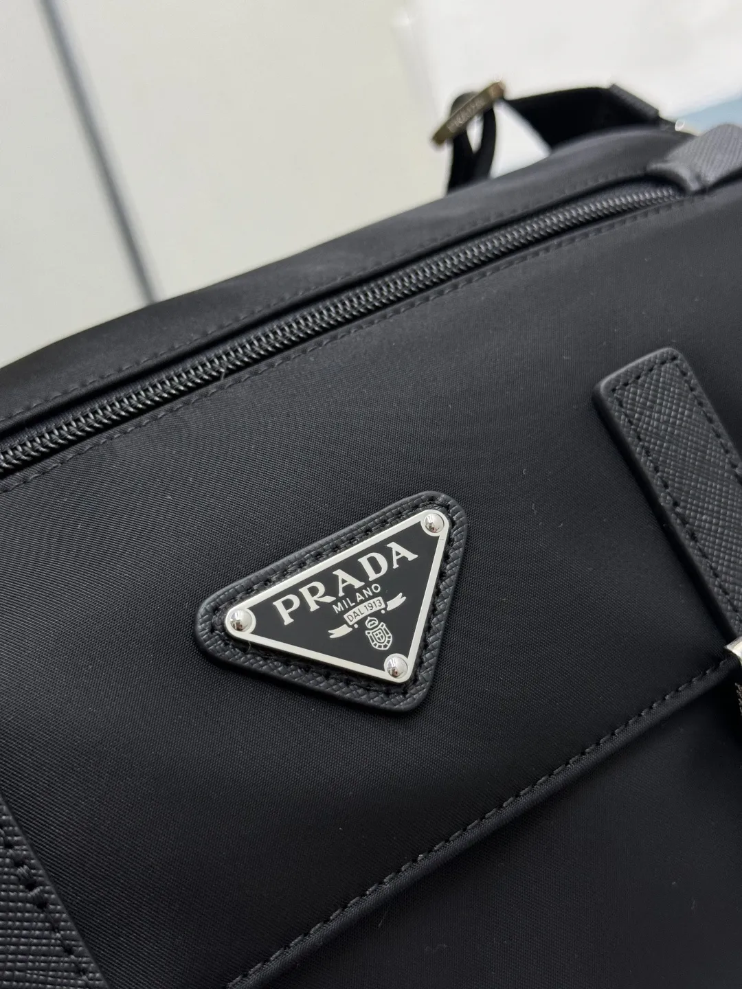 Re-Nylon Crossbody Bag with Detachable Pouch D71011407 — view 7