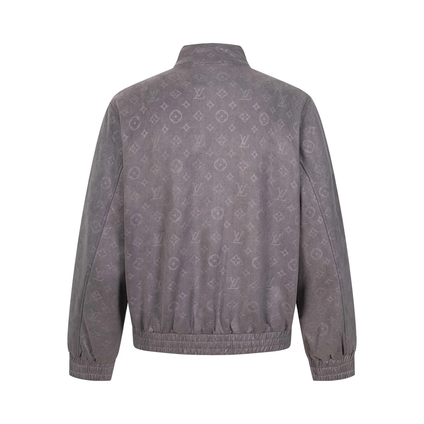 Monogram Embossed Faux Suede Bomber Jacket D29523486 — view 2