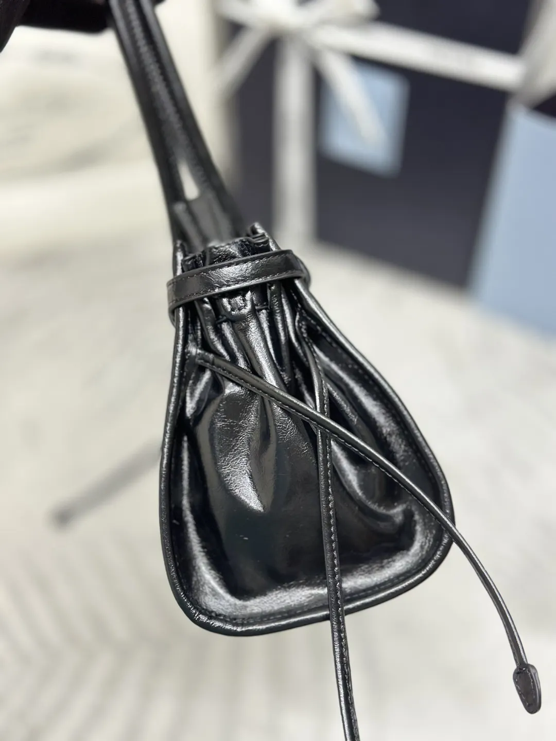 Soft Lux Leather Top-Handle Bag D104018578 — view 7