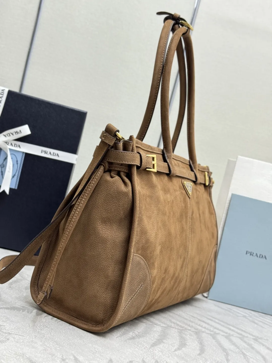 Soft Lux Suede Top-Handle & Crossbody Bag D108018570 — view 23
