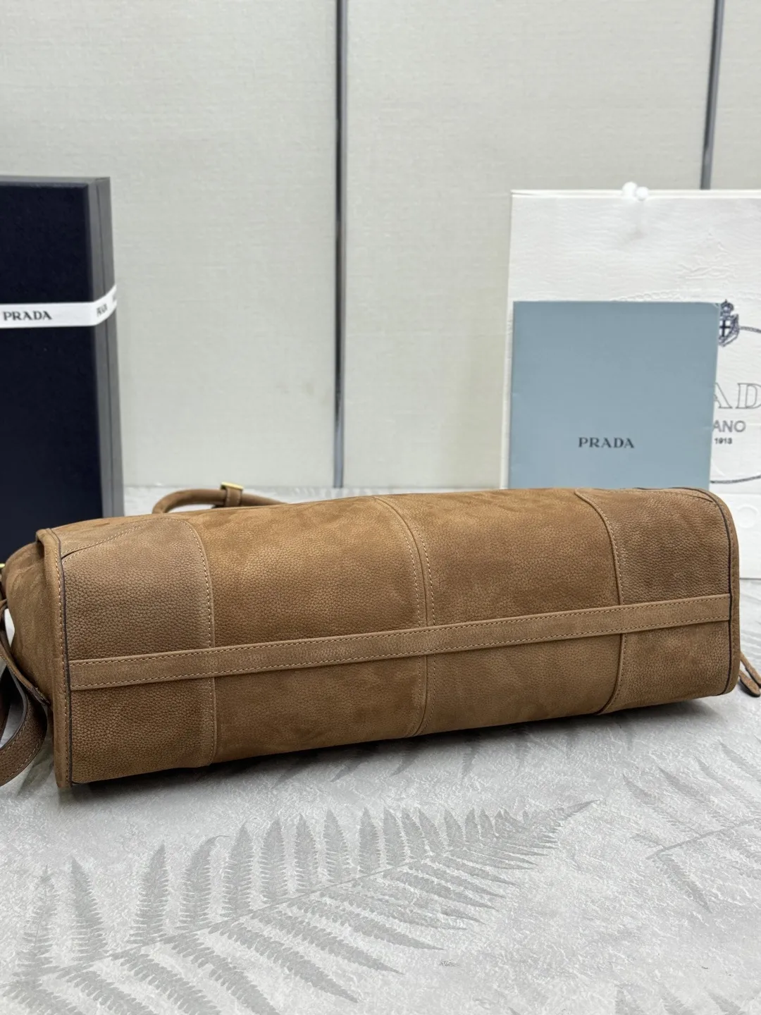 Soft Lux Suede Top-Handle & Crossbody Bag D108018570 — view 24