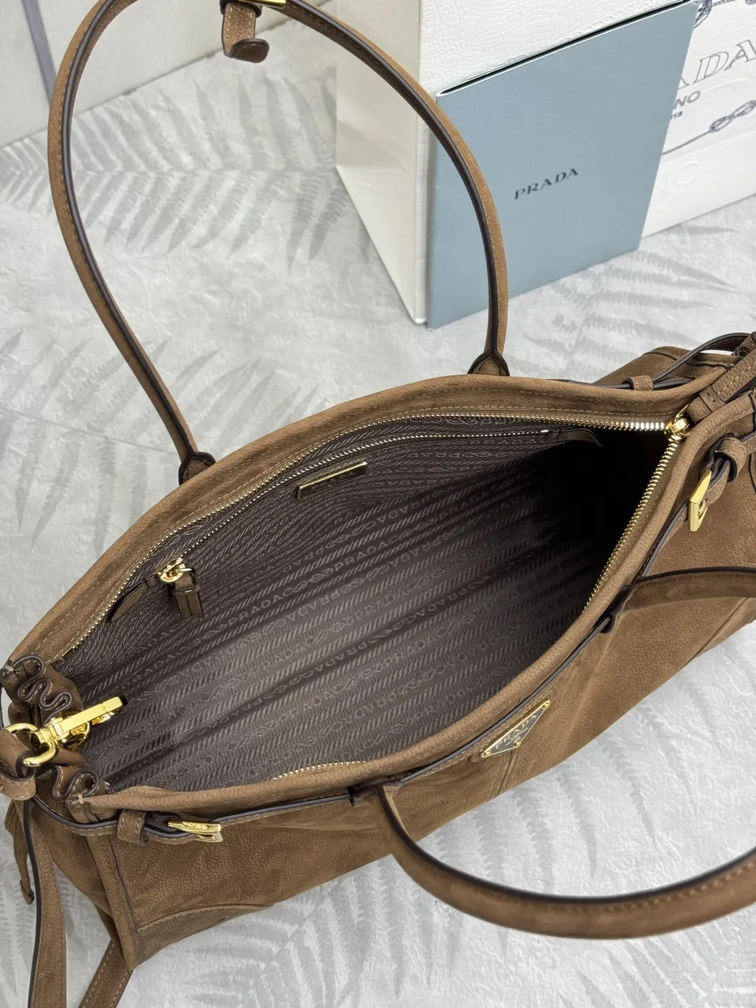 Soft Lux Suede Top-Handle & Crossbody Bag D108018570 — view 26