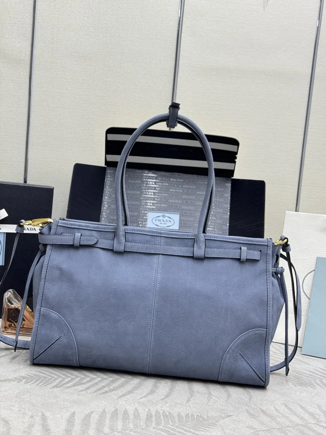 Soft Lux Suede Top-Handle & Crossbody Bag D108018570 — view 2