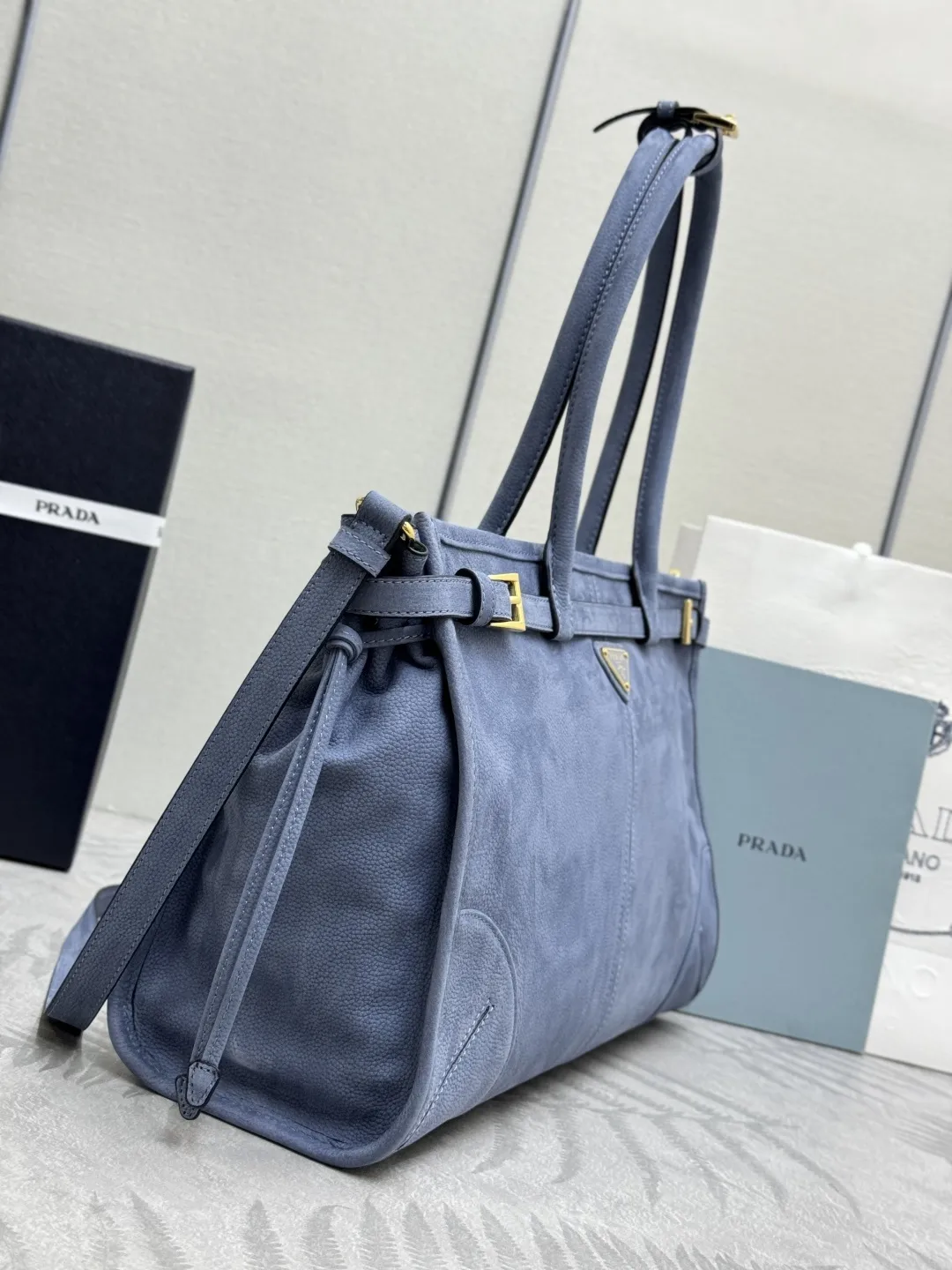 Soft Lux Suede Top-Handle & Crossbody Bag D108018570 — view 5