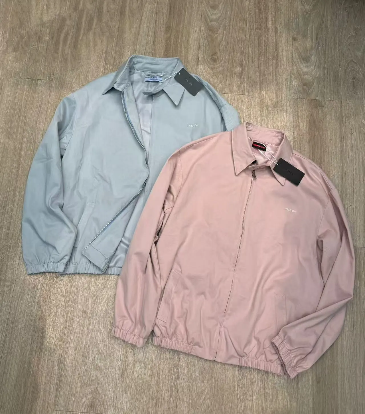 Embroidered Logo Harrington Jacket D10916083