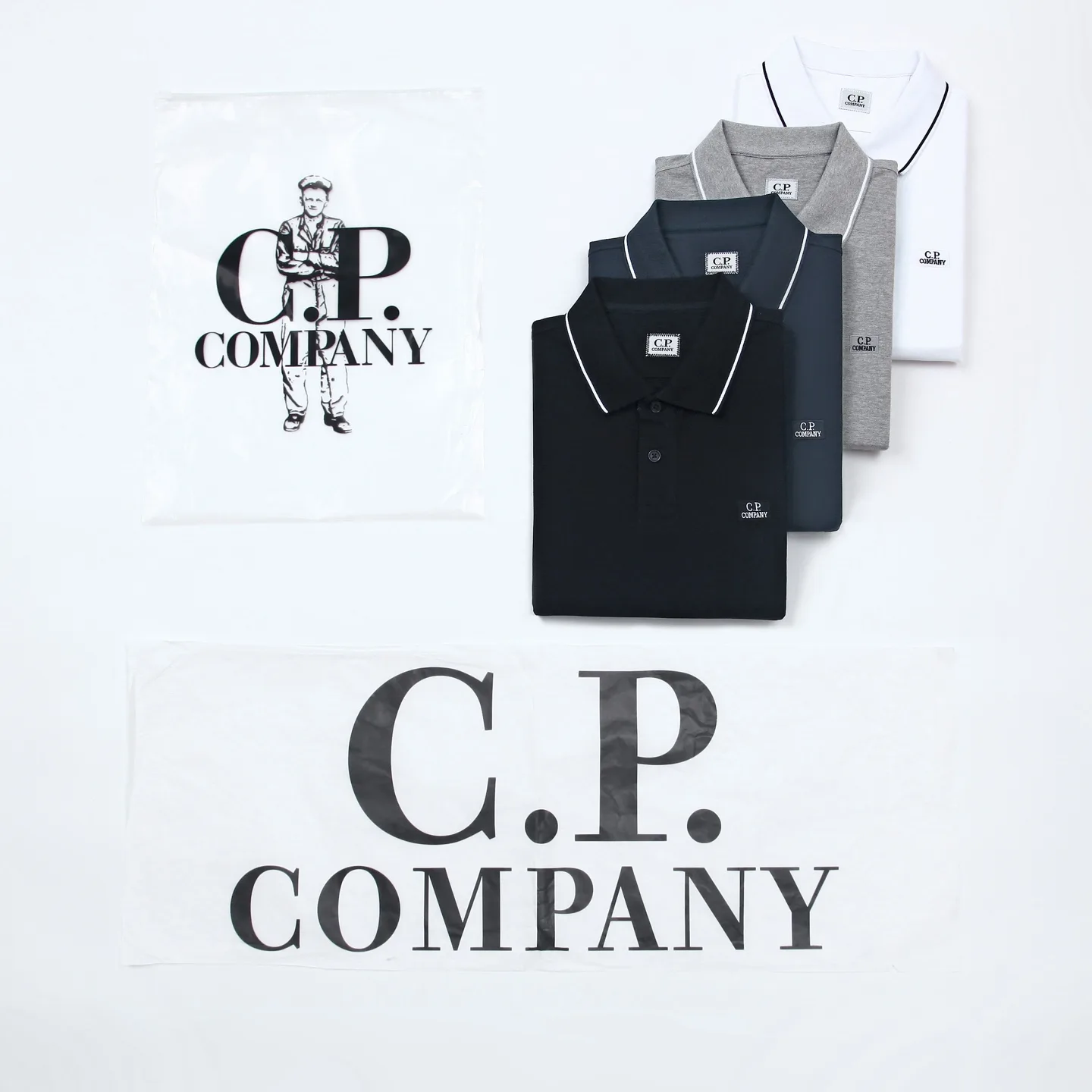 Logo-Patch Stretch-Cotton Piqué Polo Shirt D12511983 — view 9