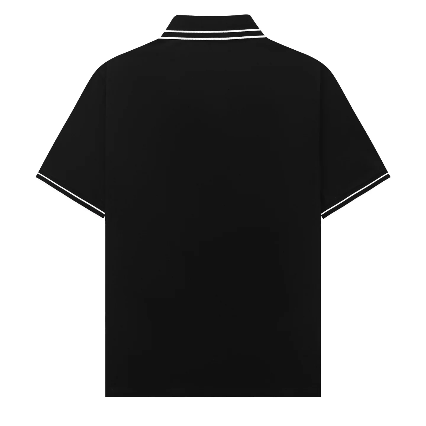 Logo-Patch Tipped Stretch-Piqué Polo Shirt D12511991 — view 2