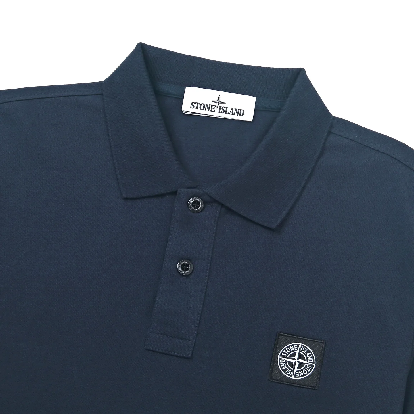 Logo-Patch Cotton-Piqué Polo Shirt D12511988 — view 3
