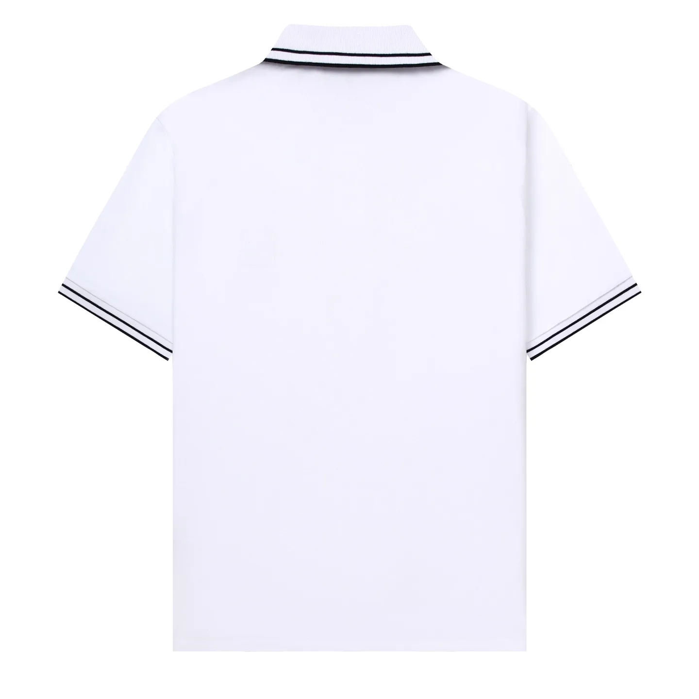 Logo-Patch Tipped Cotton-Piqué Polo Shirt D12511993 — view 2