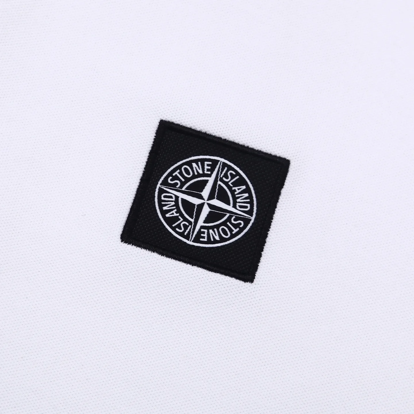 Logo-Patch Tipped Cotton-Piqué Polo Shirt D12511993 — view 5