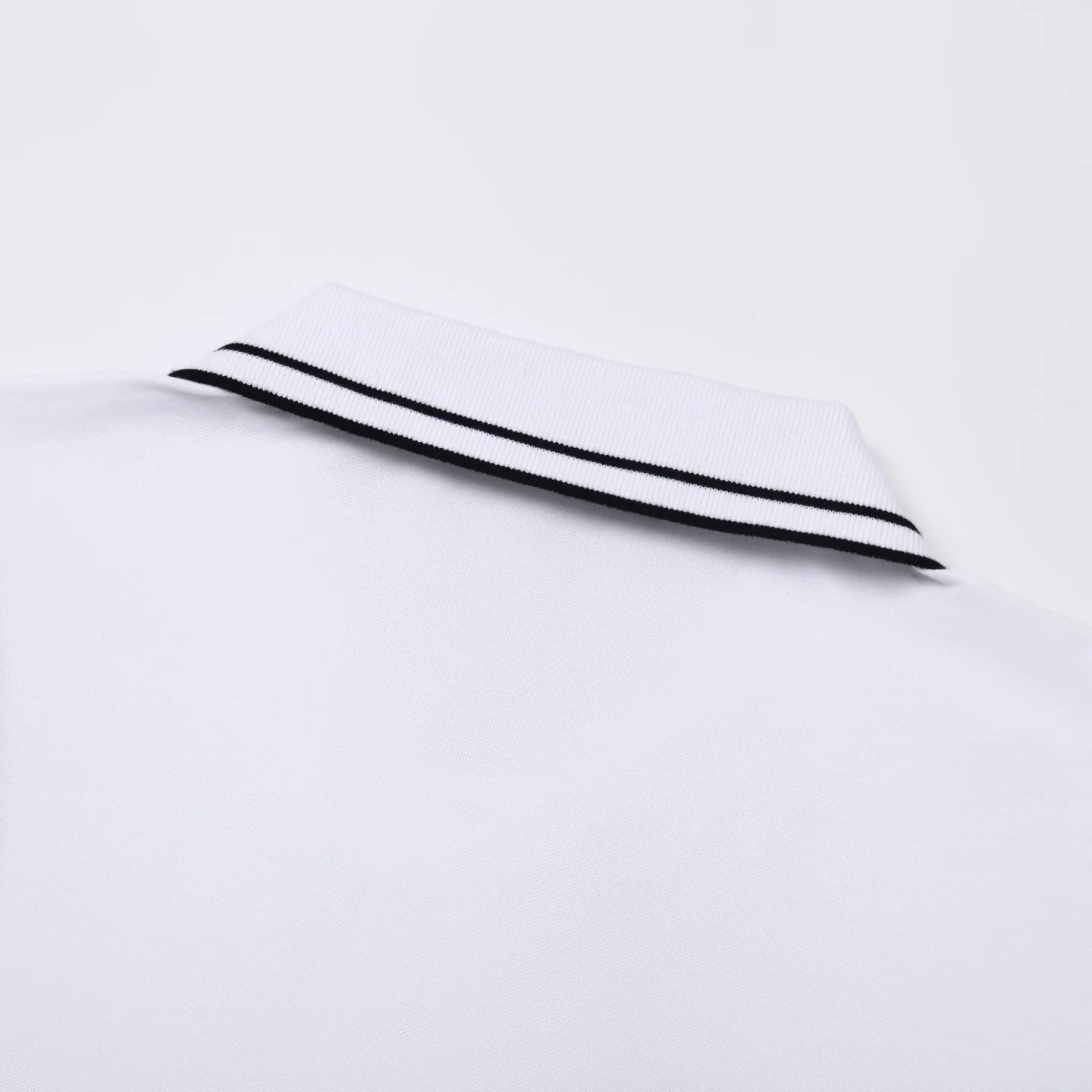 Logo-Patch Tipped Cotton-Piqué Polo Shirt D12511993 — view 8