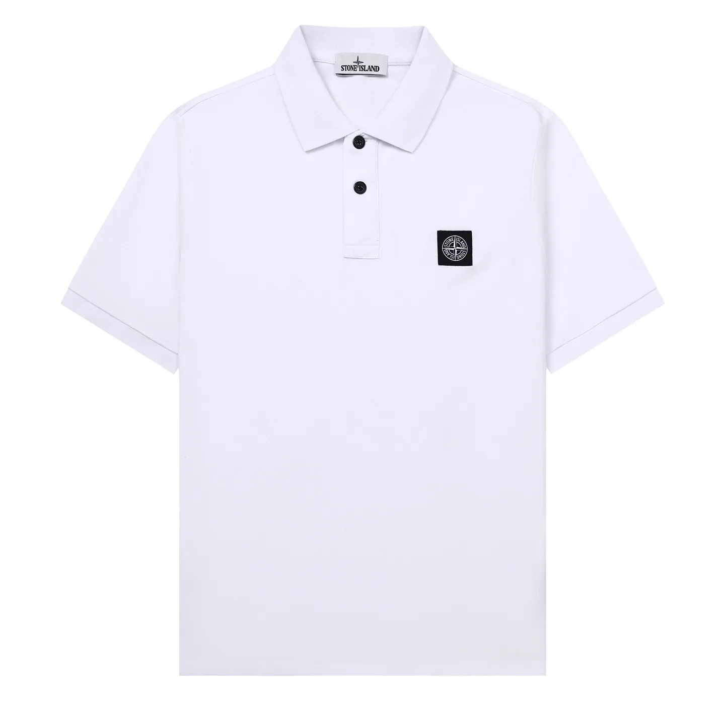 Logo-Patch Cotton-Piqué Polo Shirt D12511990