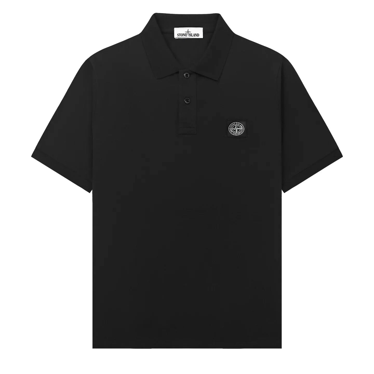 Logo-Patch Stretch-Cotton Piqué Polo Shirt D12511987