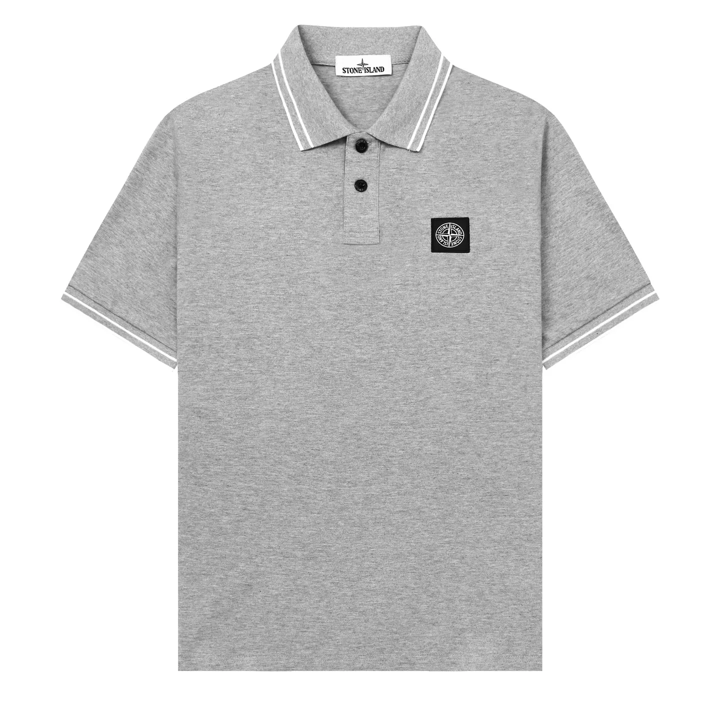 Logo-Patch Cotton-Piqué Polo Shirt D12511994