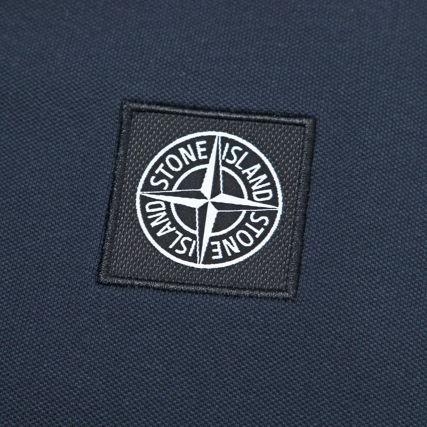 Logo-Patch Tipped Cotton-Pique Polo Shirt D12511992 — view 5