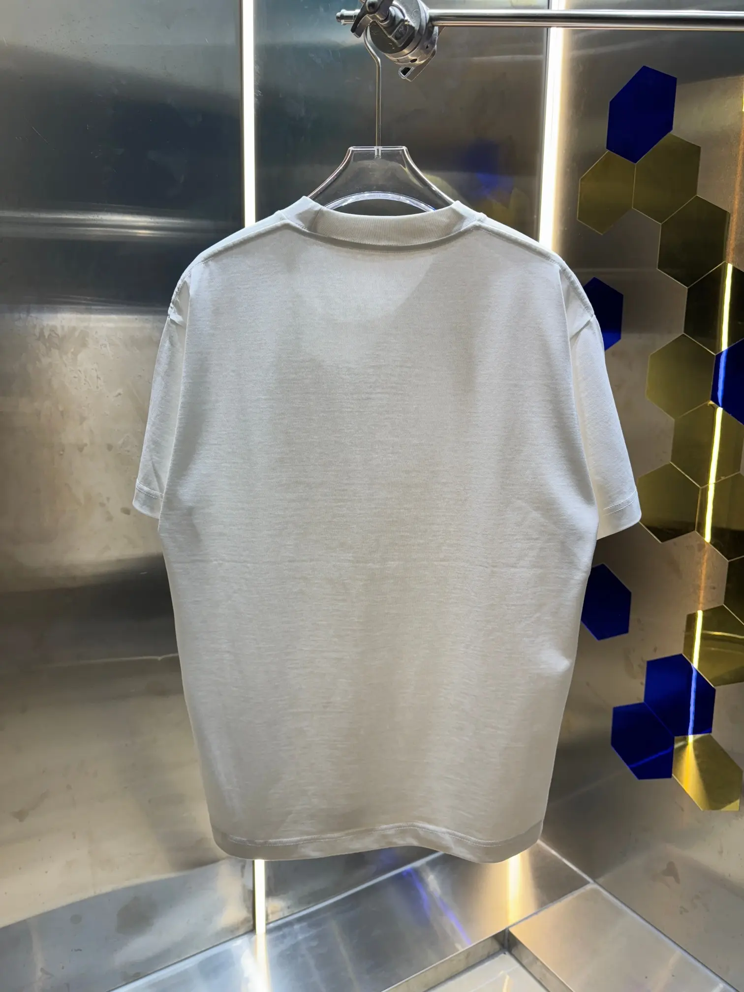 Equestrian Knight Print Cotton T-Shirt D13013378 — view 3