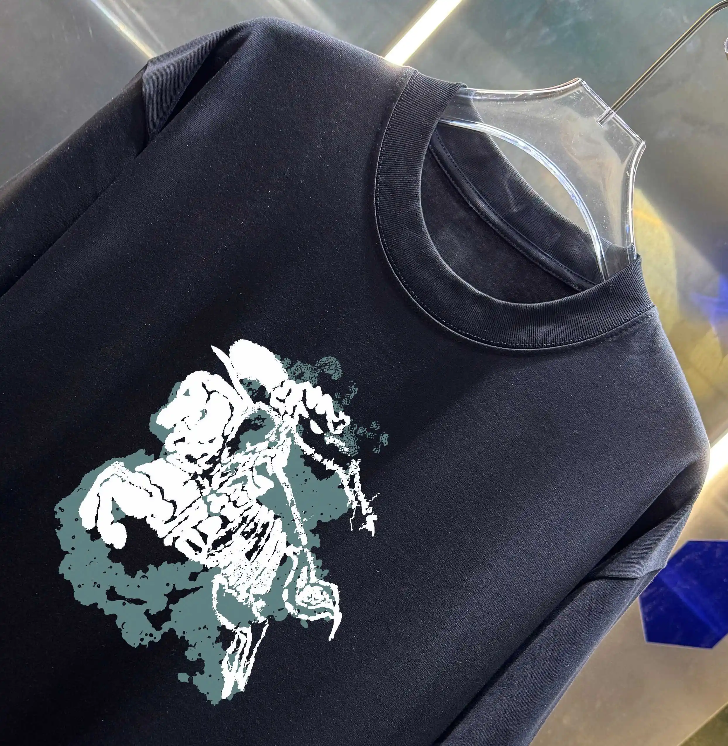 Logo Graphic Print Cotton T-Shirt D13013377 — view 2