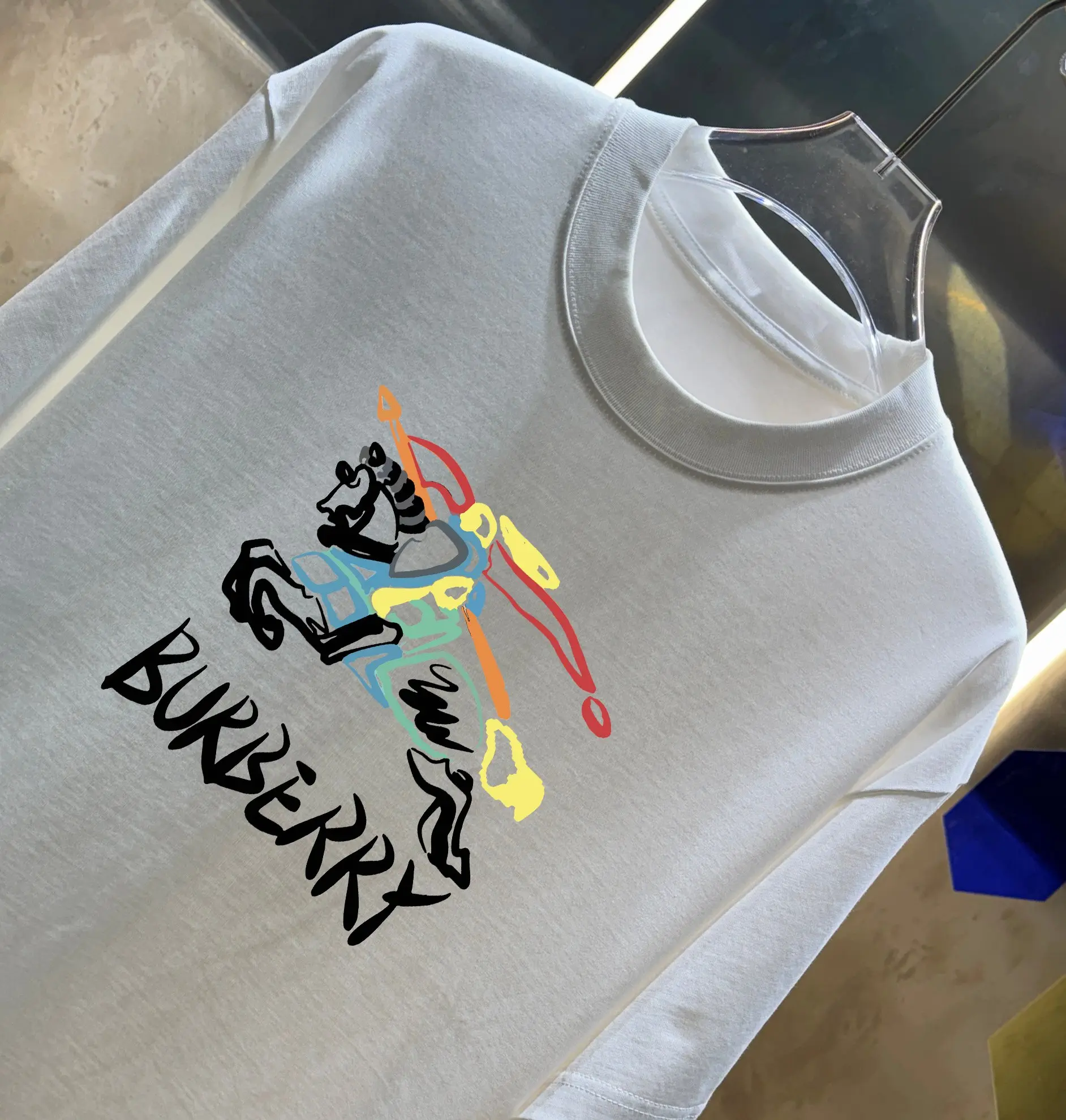 Logo Graphic Print Cotton T-Shirt D13013374 — view 2