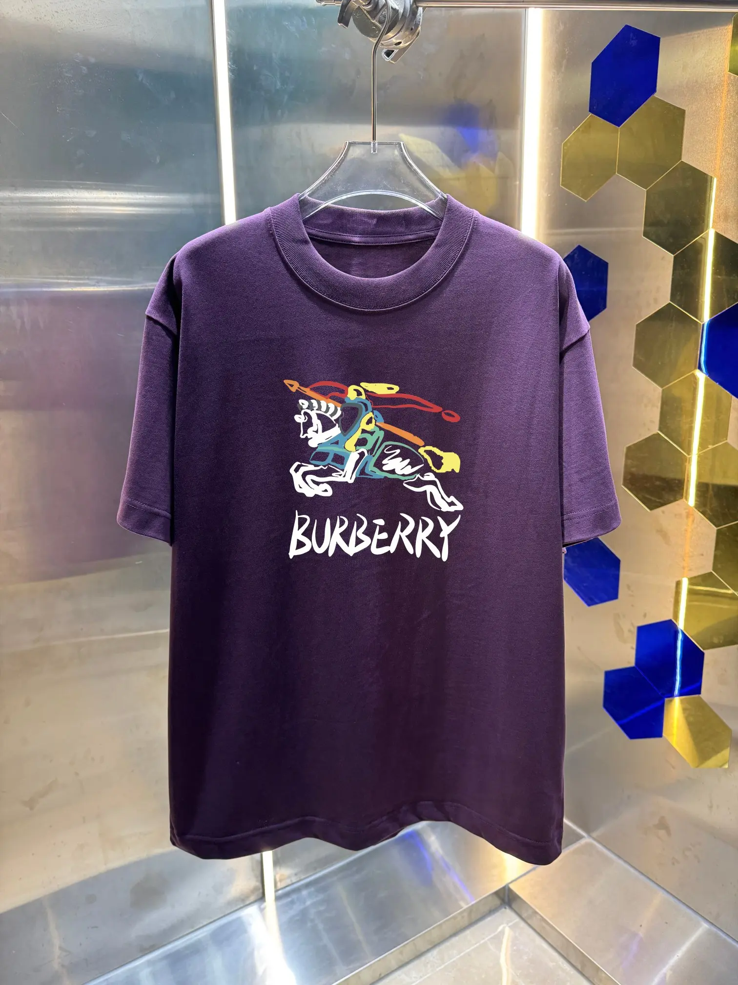 Logo Graphic Print Cotton T-Shirt D13013376