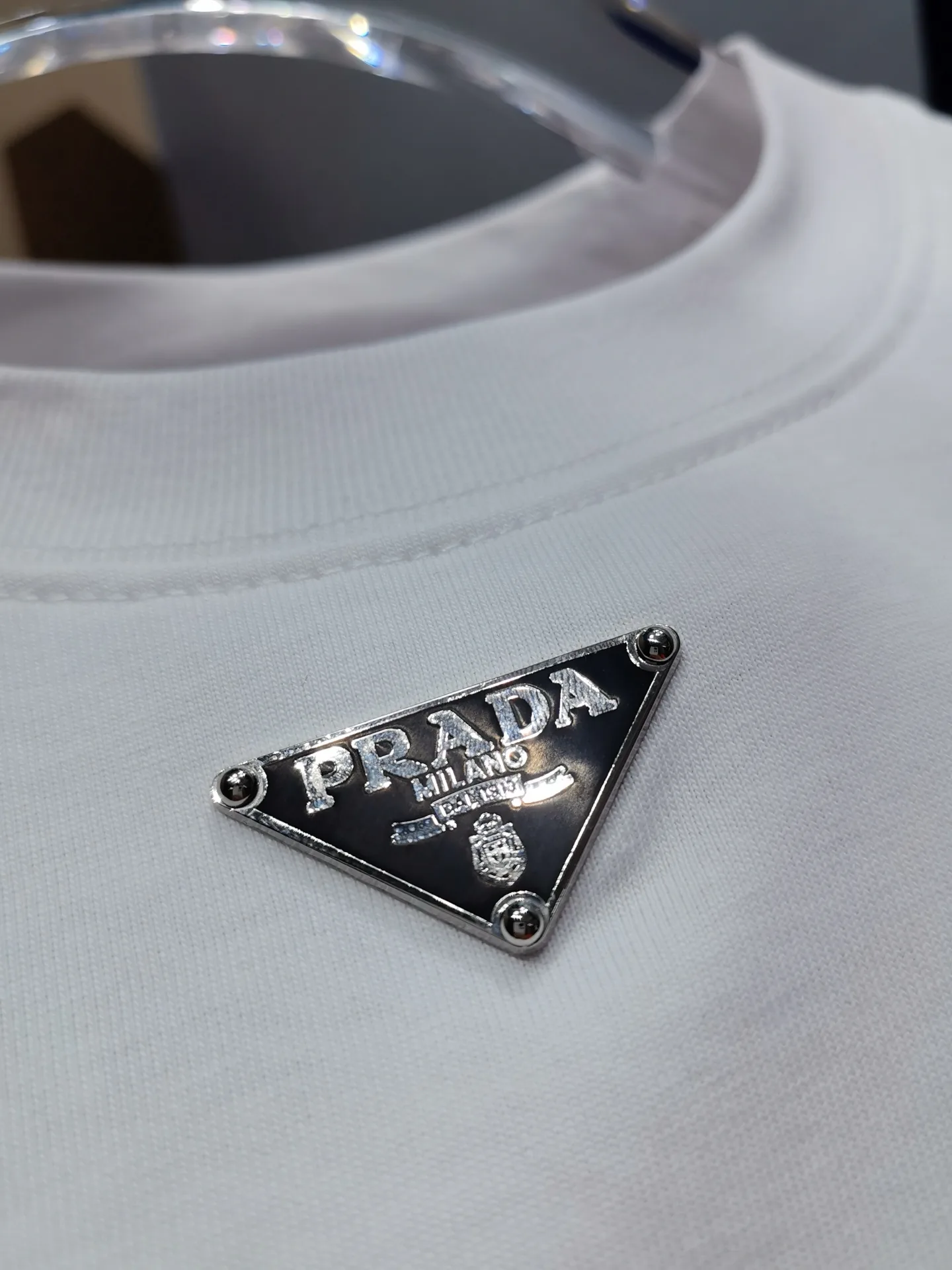 Logo-Appliqué Cotton-Jersey T-Shirt D13513382 — view 6