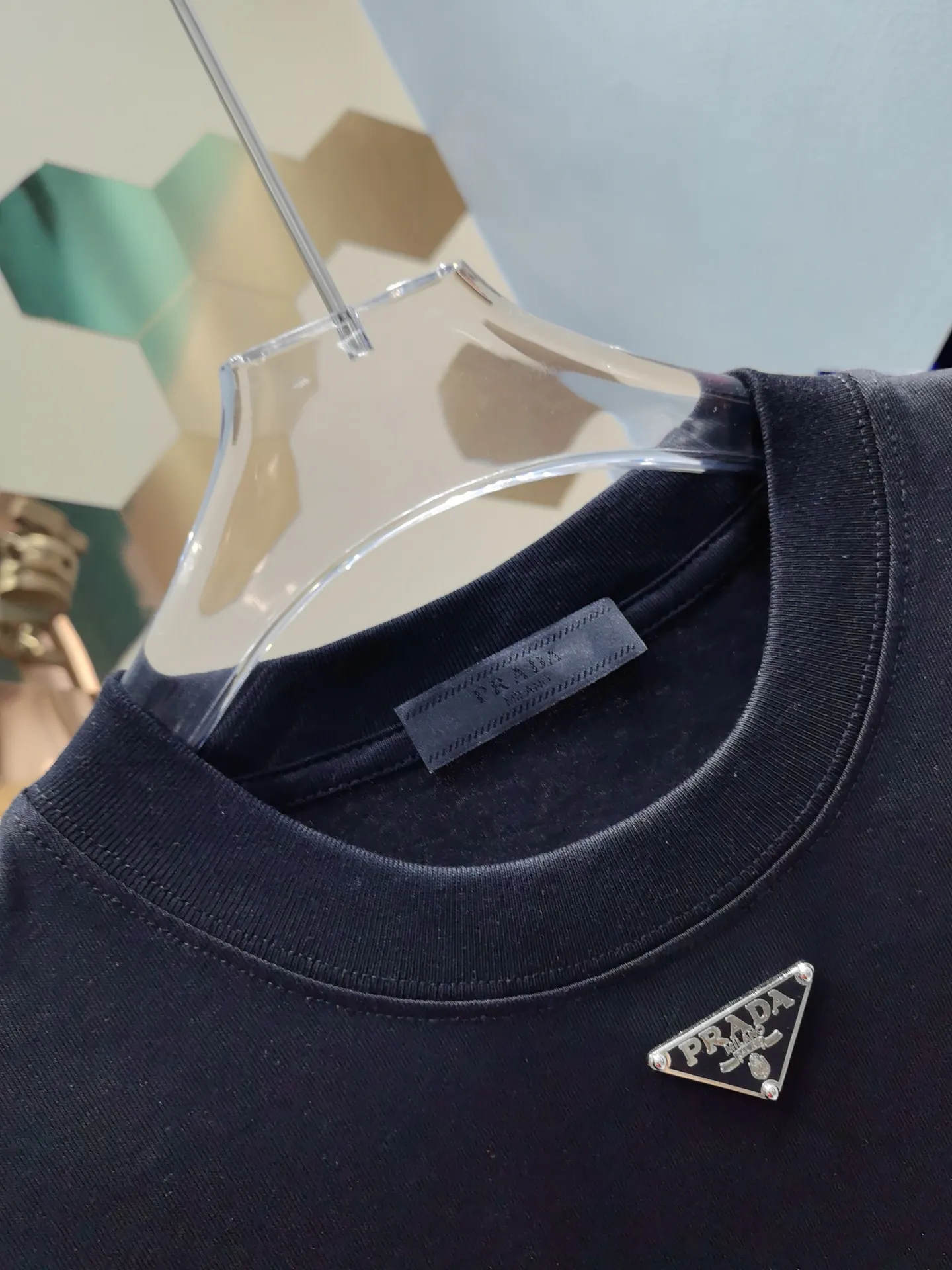 Logo-Badge Cotton Jersey T-Shirt D13513381 — view 5