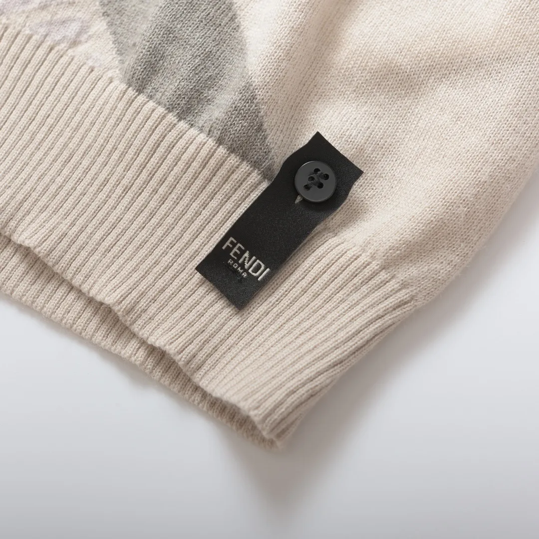 Logo-Intarsia Wool and Cashmere-Blend Sweater D13521668 — view 7