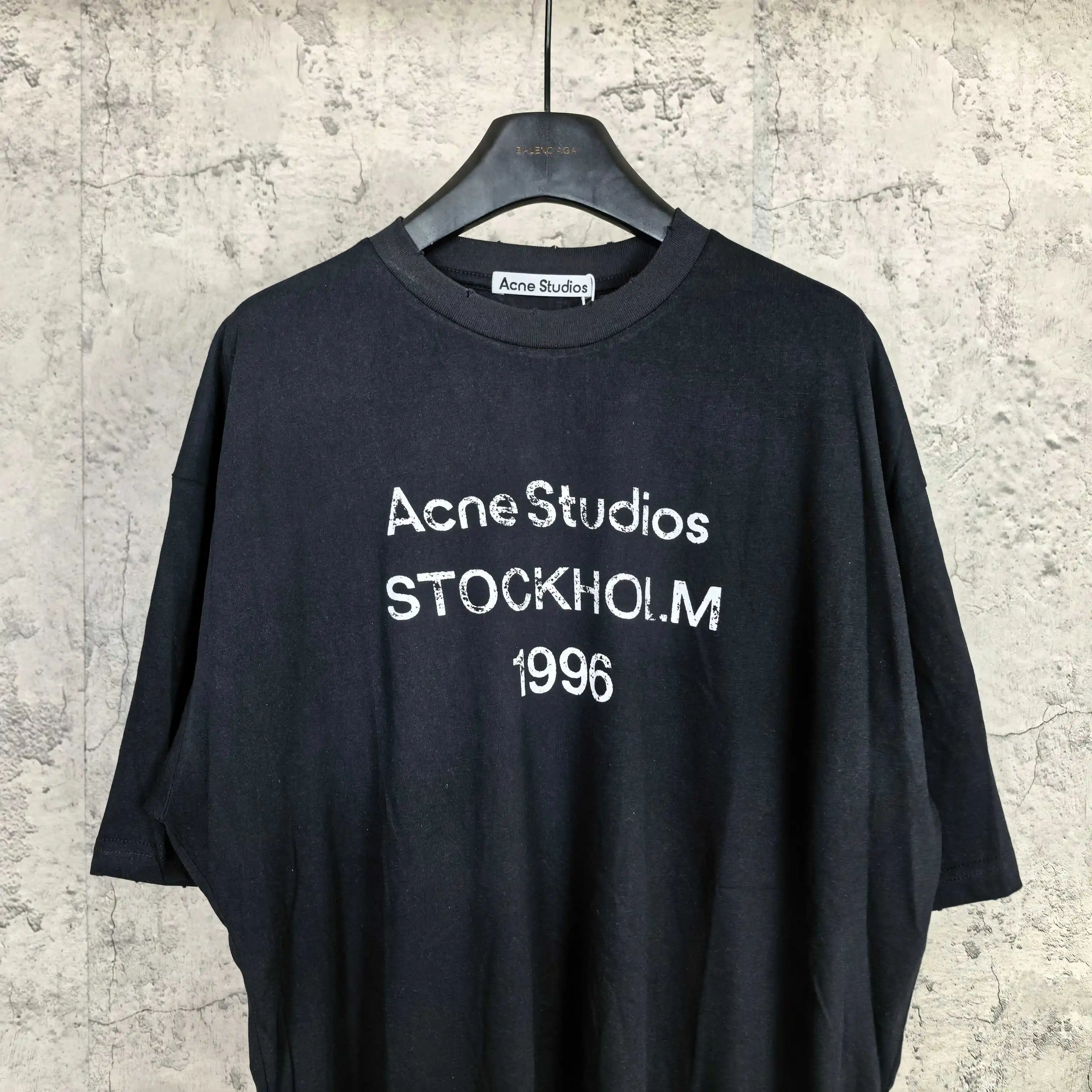 1996 Logo Distressed Cotton T-Shirt D13524575 — view 3