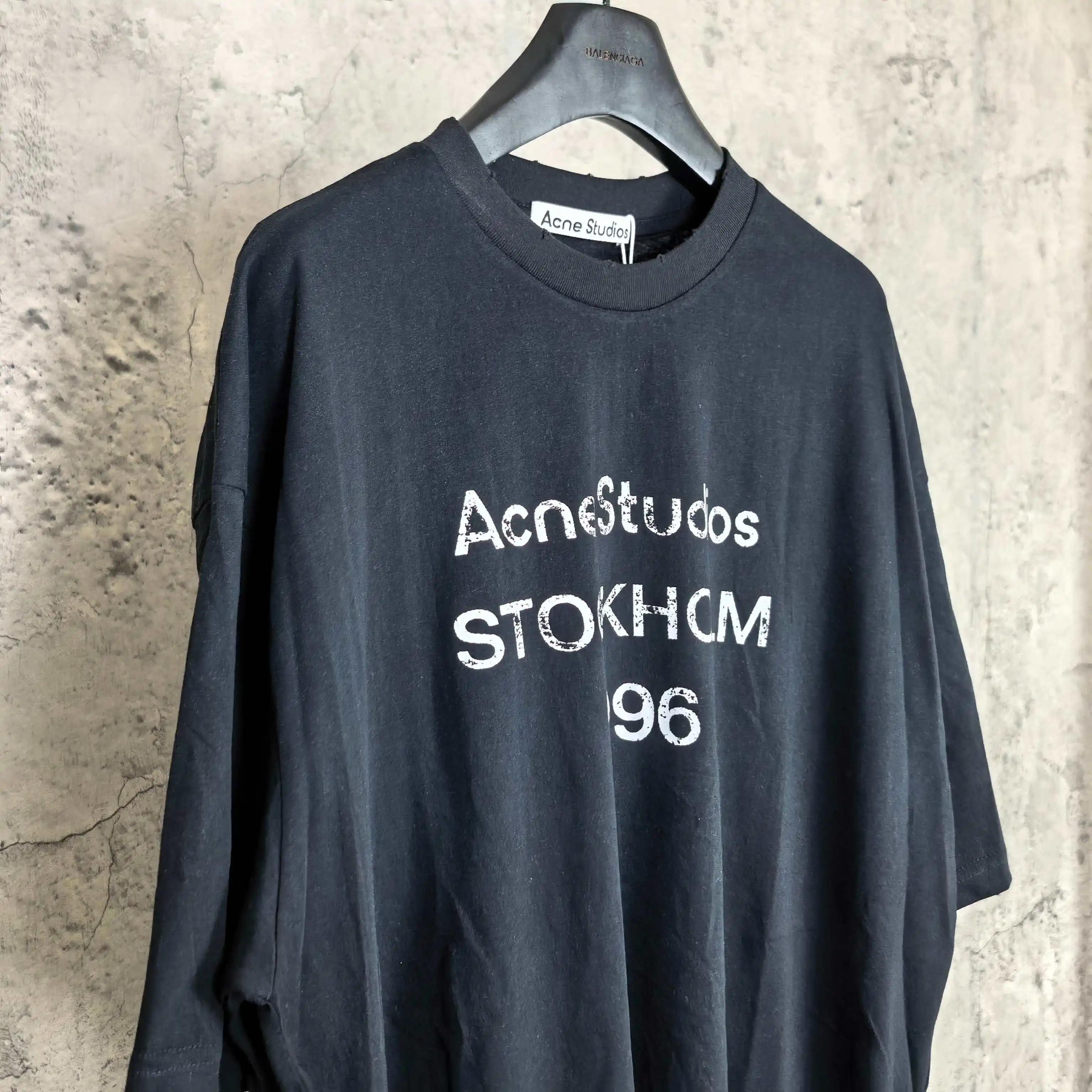 1996 Logo Distressed Cotton T-Shirt D13524575 — view 7