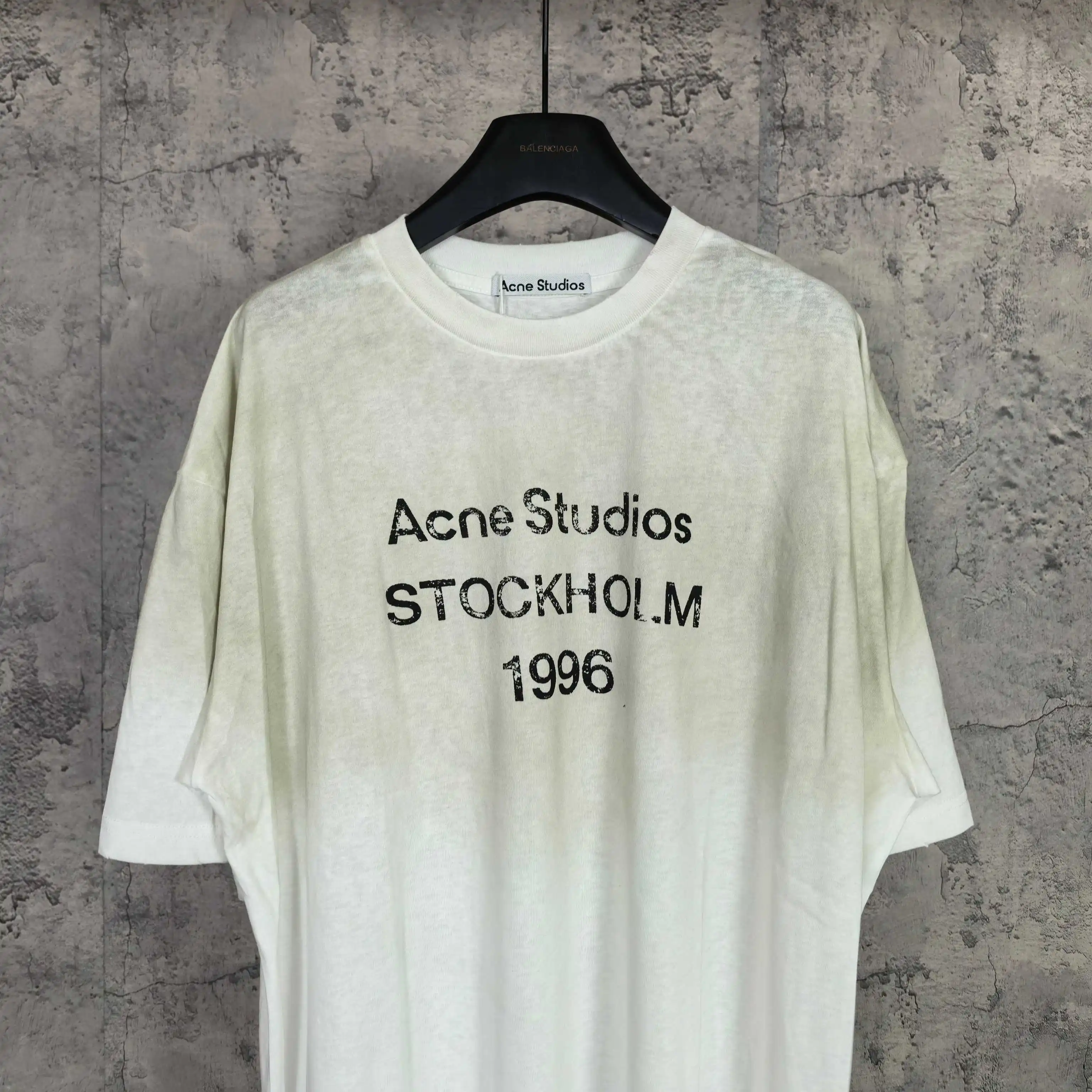 1996 Logo Distressed Cotton T-Shirt D13524572 — view 3