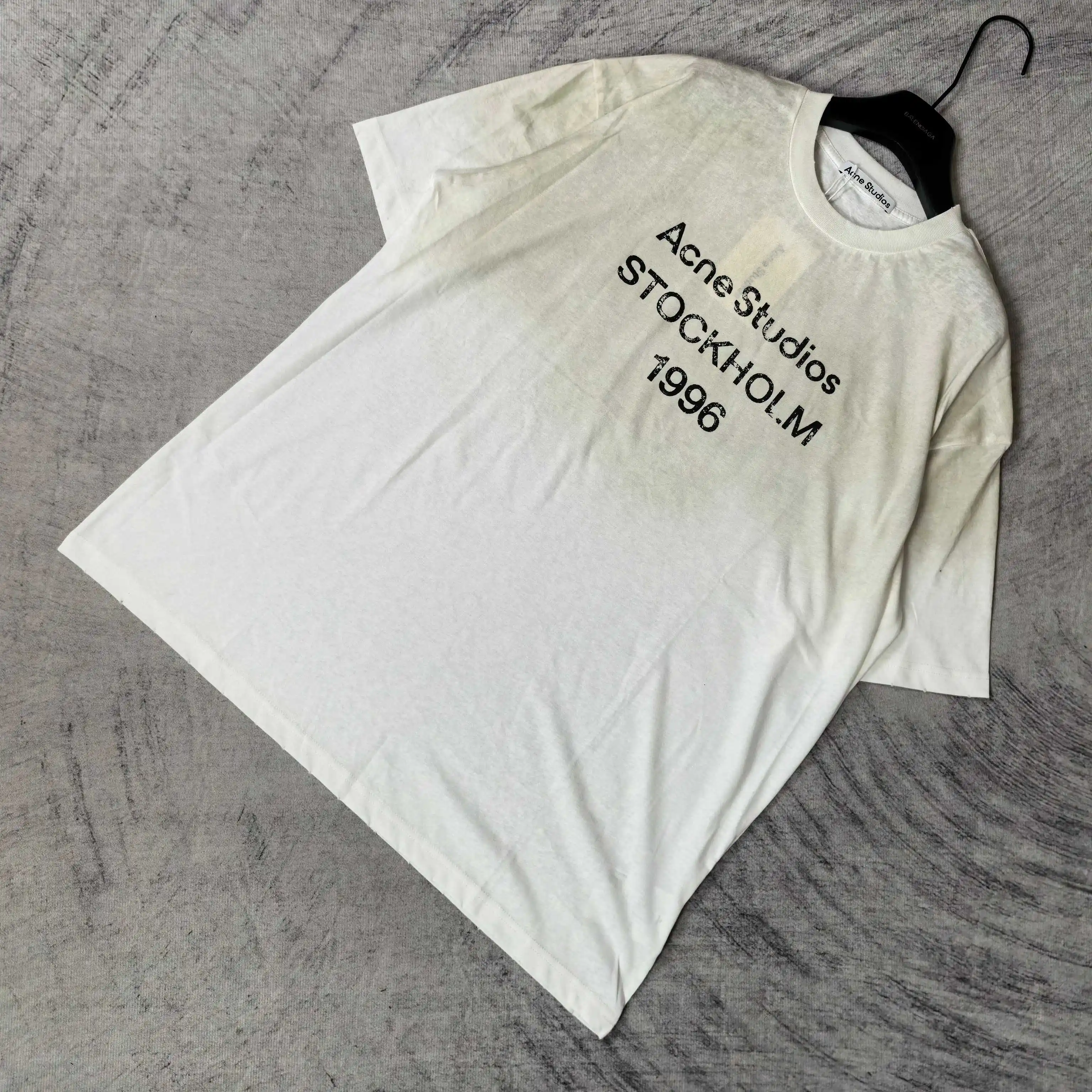 1996 Logo Distressed Cotton T-Shirt D13524572 — view 4