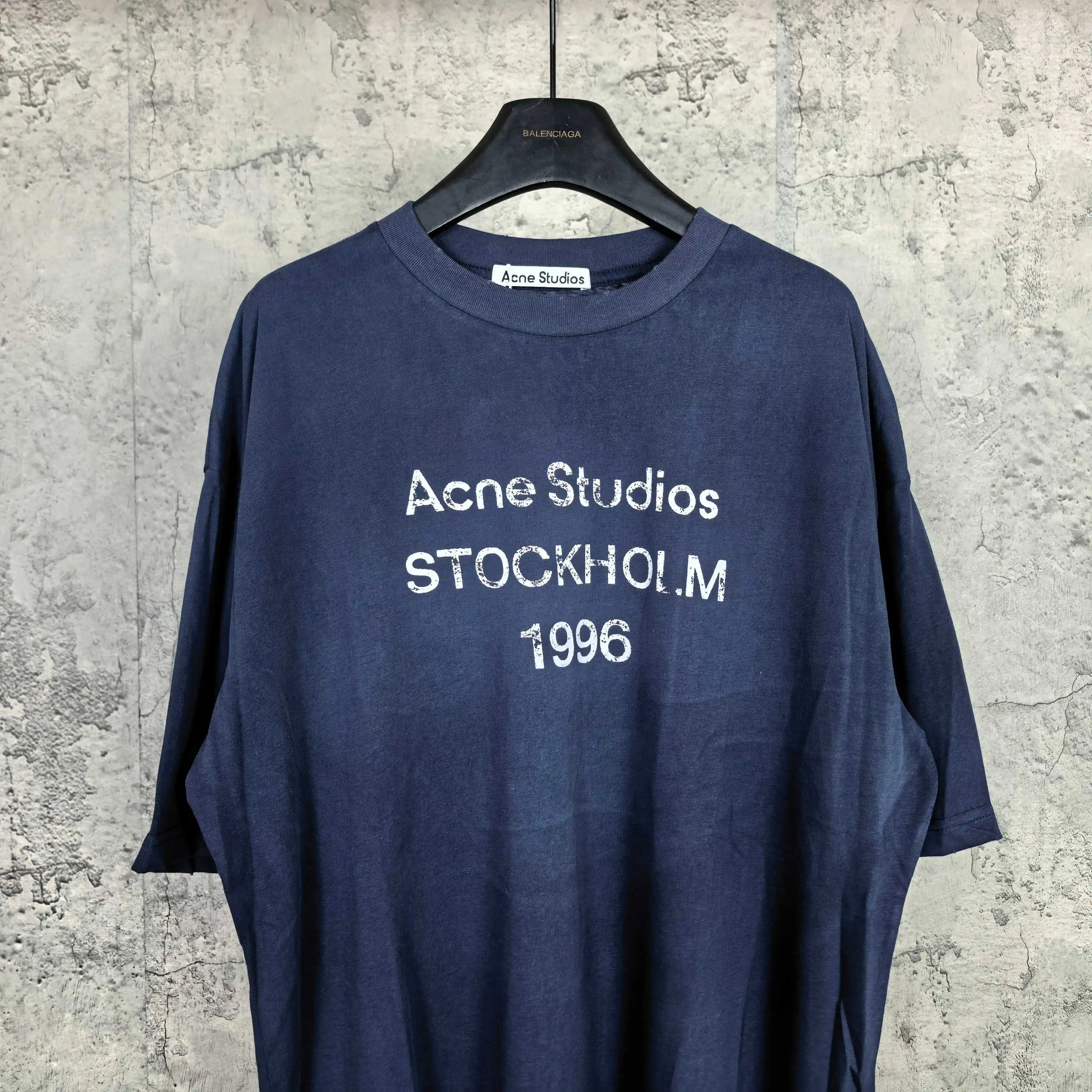 1996 Logo Distressed Cotton T-Shirt D13524573 — view 3