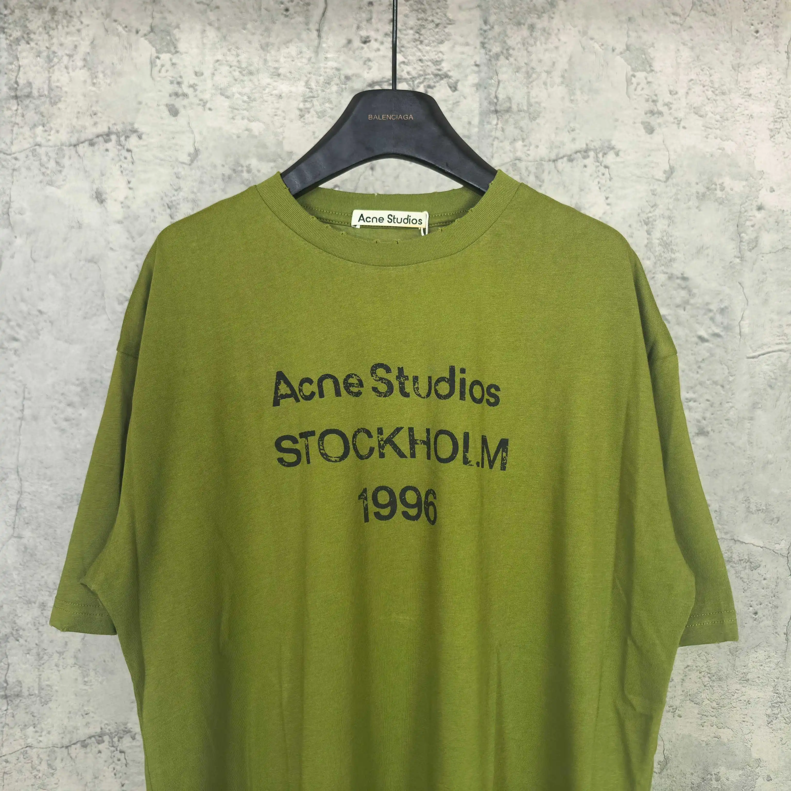 1996 Logo Distressed Cotton T-Shirt D13524569 — view 3