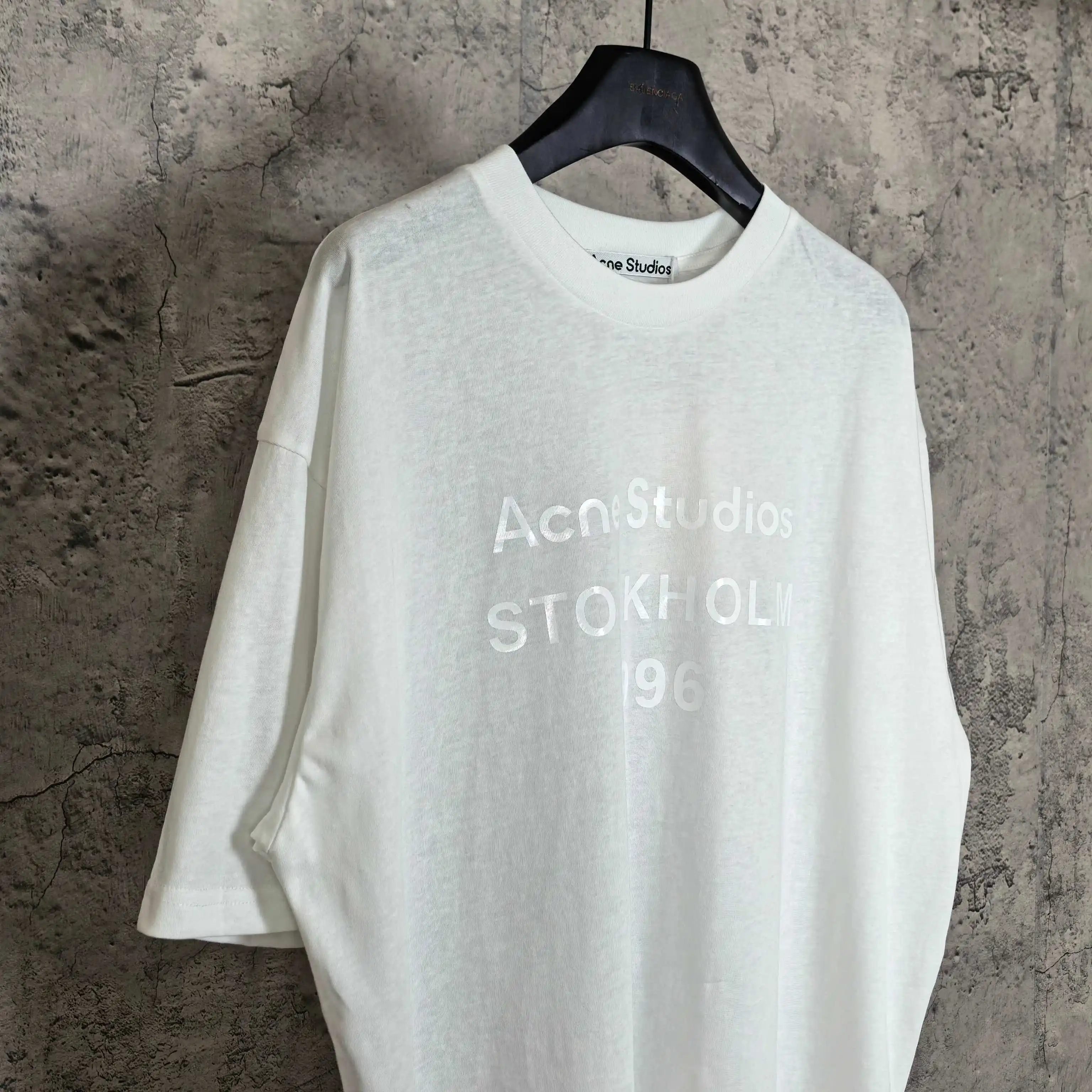 Acne Studios 1996 Logo Print T-Shirt D13524557 — view 7