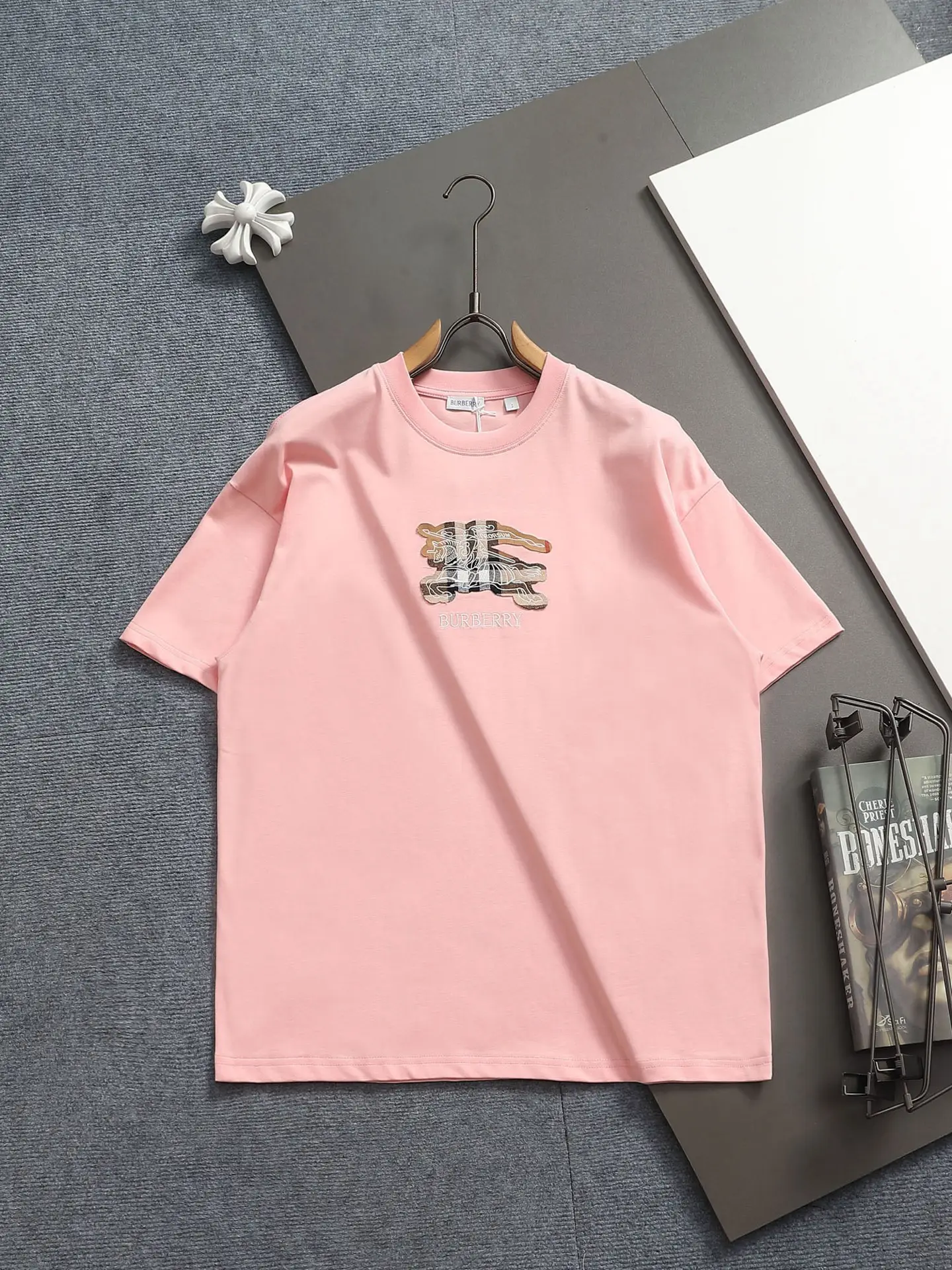 EKD Appliqué Oversized Cotton T-Shirt D13513684