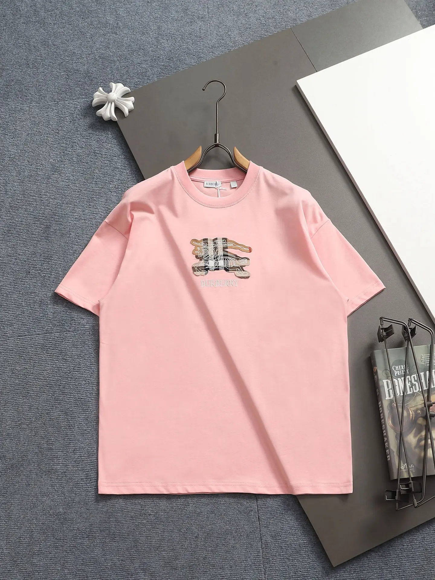EKD Appliqué Oversized Cotton T-Shirt D13513684