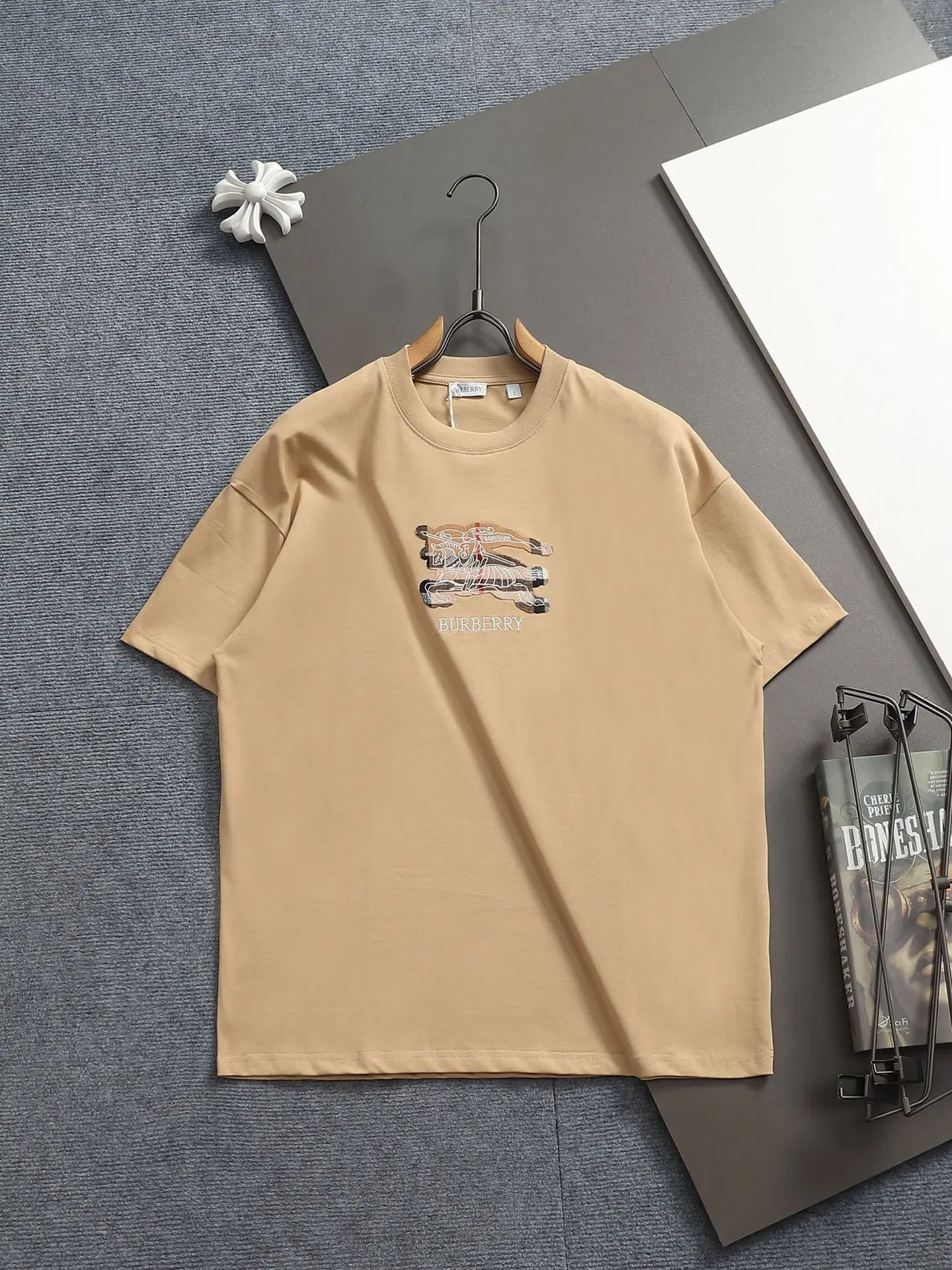EKD Appliqué Cotton Jersey T-Shirt D13513686