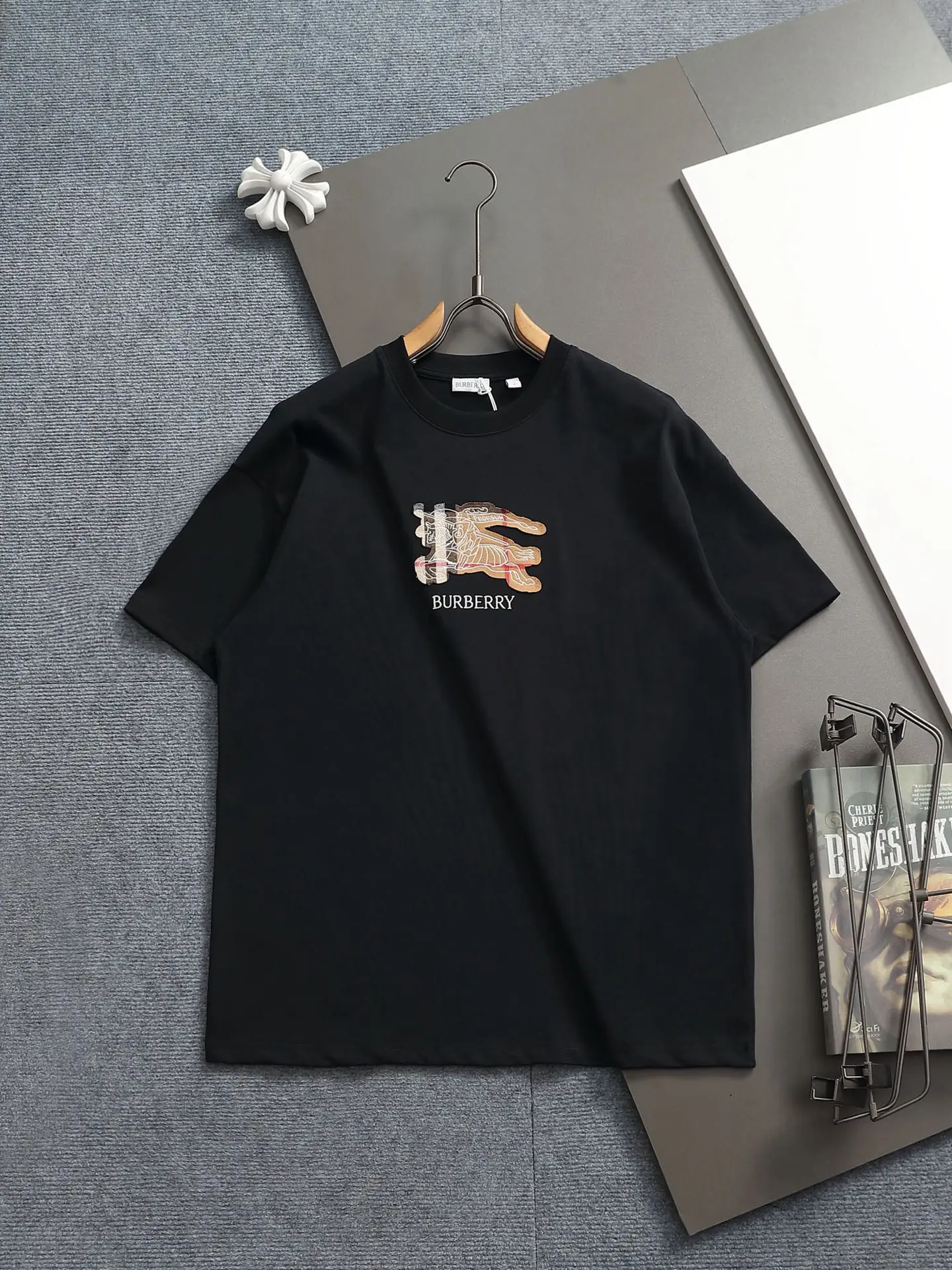 Logo Appliqué Cotton Jersey T-Shirt D13513687
