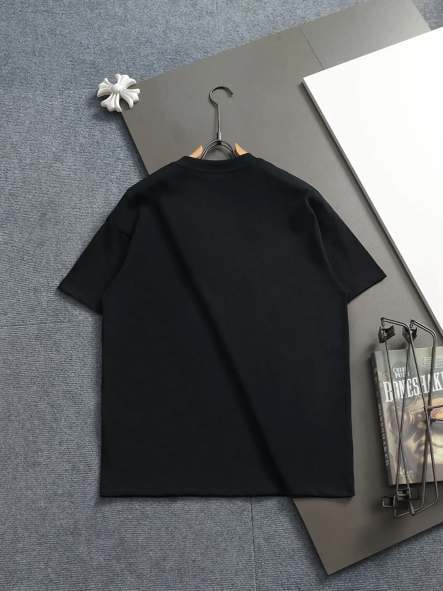 Logo Appliqué Cotton Jersey T-Shirt D13513687 — view 2