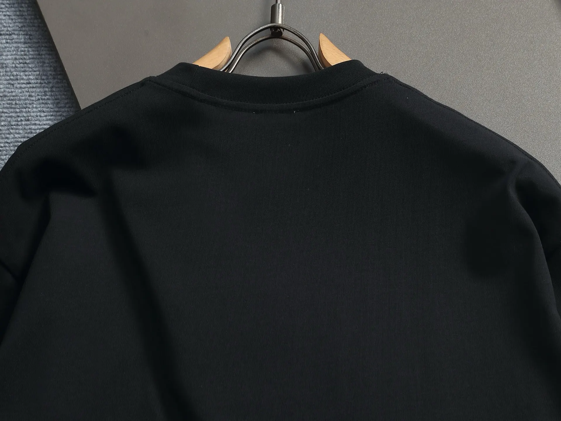 Logo Appliqué Cotton Jersey T-Shirt D13513687 — view 10